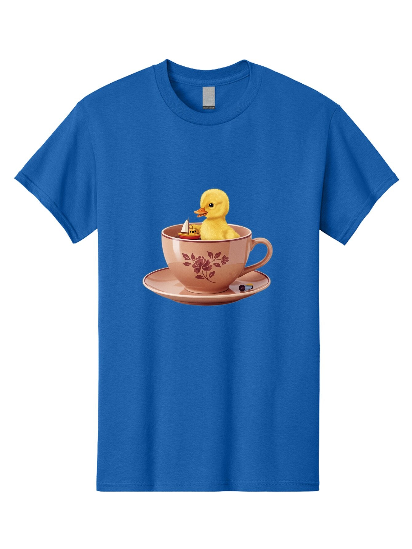 Duck-In-Teacup-2 Men'S Graphic Tee, 100% Cotton, Comfortable Casual Summer Wear, Machine Washable, Vintage Camera, Old Camera, Antique Camera, Black Camera, Classic Photography, Photography Equipment, Nostalgic Device, Film Camera, Camera Art Baq754 3