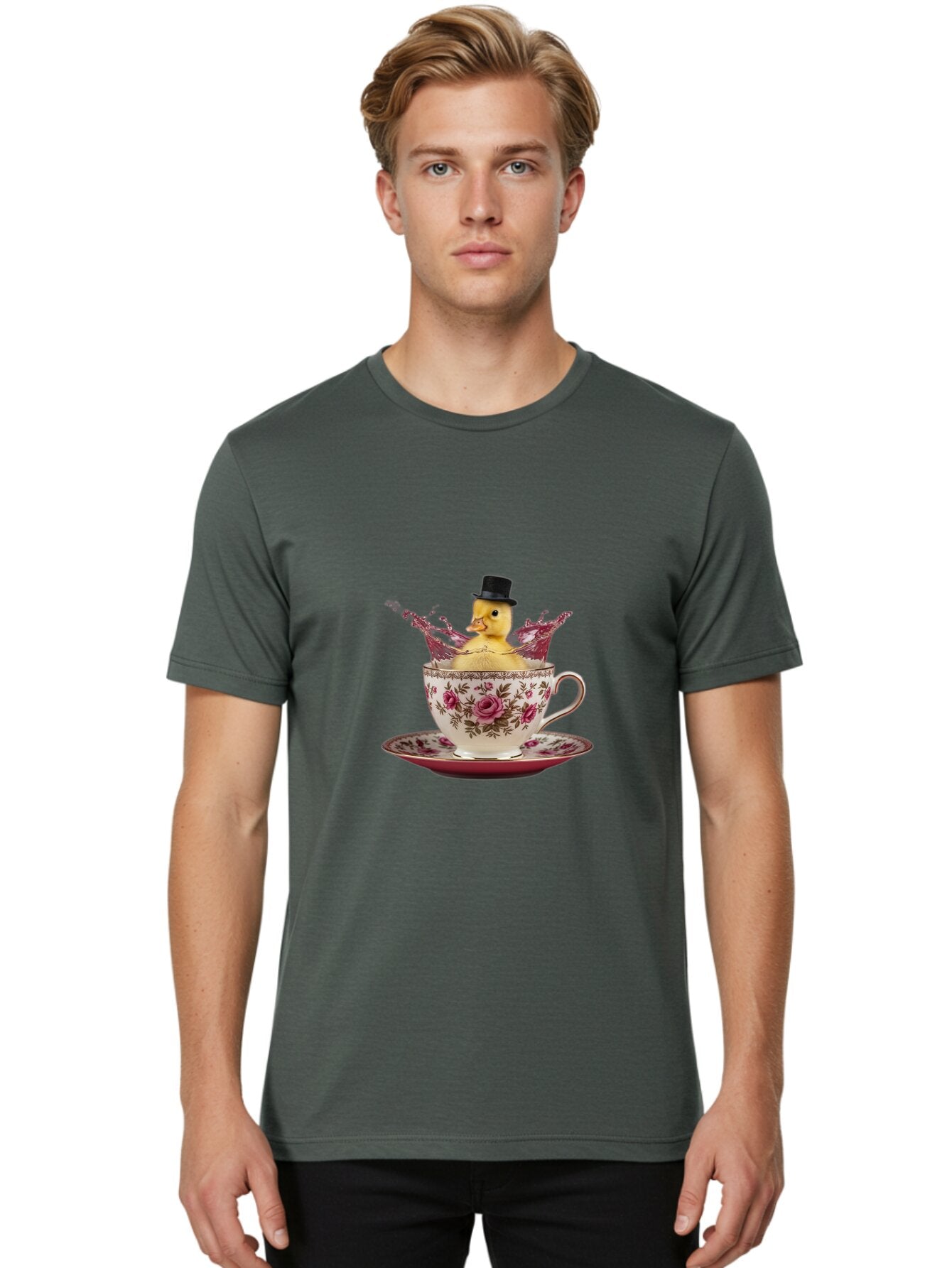 Duck-In-Teacup Men'S Graphic Tee, 100% Cotton, Comfortable Casual Summer Wear, Machine Washable, Vintage Camera, Old Camera, Antique Camera, Black Camera, Classic Photography, Photography Equipment, Nostalgic Device, Film Camera, Camera Art Baq755 20
