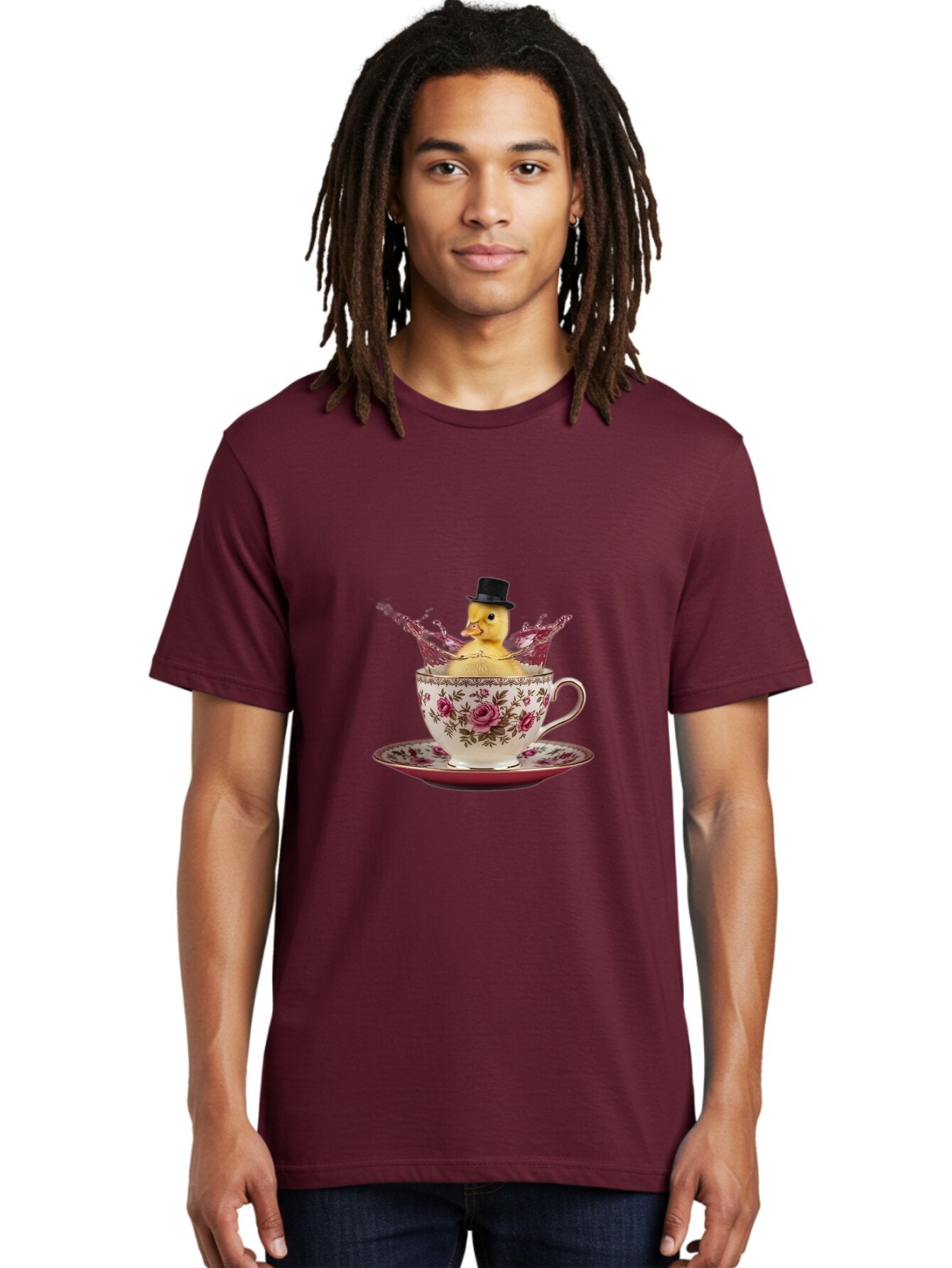 Duck-In-Teacup Men'S Graphic Tee, 100% Cotton, Comfortable Casual Summer Wear, Machine Washable, Vintage Camera, Old Camera, Antique Camera, Black Camera, Classic Photography, Photography Equipment, Nostalgic Device, Film Camera, Camera Art Baq755 28