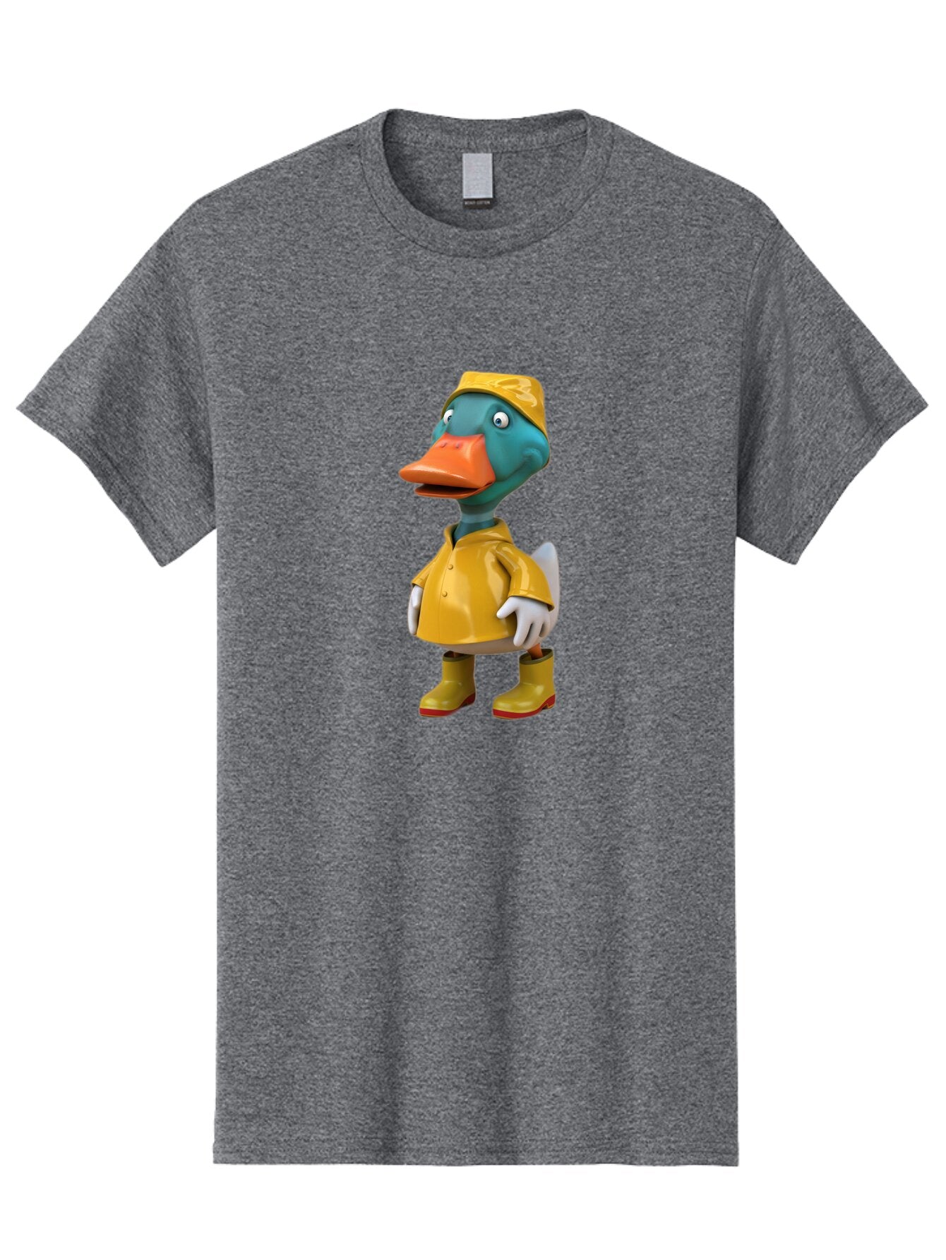 Duck-In-Yellow-Rain-Gear Men'S Graphic Tee, 100% Cotton, Comfortable Casual Summer Wear, Machine Washable, Vintage Camera, Old Camera, Antique Camera, Black Camera, Classic Photography, Photography Equipment, Nostalgic Device, Film Camera, Baq756 6