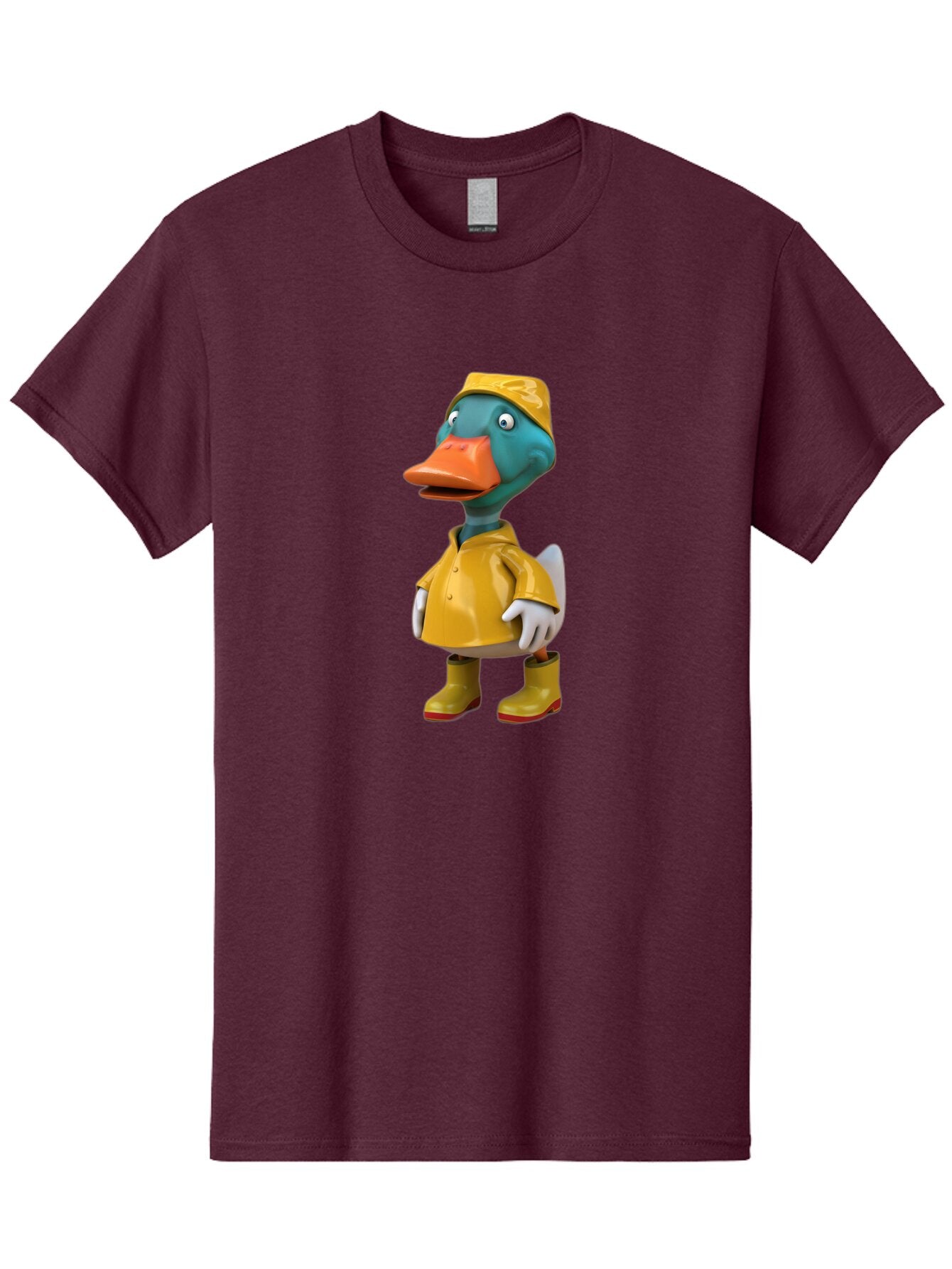 Duck-In-Yellow-Rain-Gear Men'S Graphic Tee, 100% Cotton, Comfortable Casual Summer Wear, Machine Washable, Vintage Camera, Old Camera, Antique Camera, Black Camera, Classic Photography, Photography Equipment, Nostalgic Device, Film Camera, Baq756 3