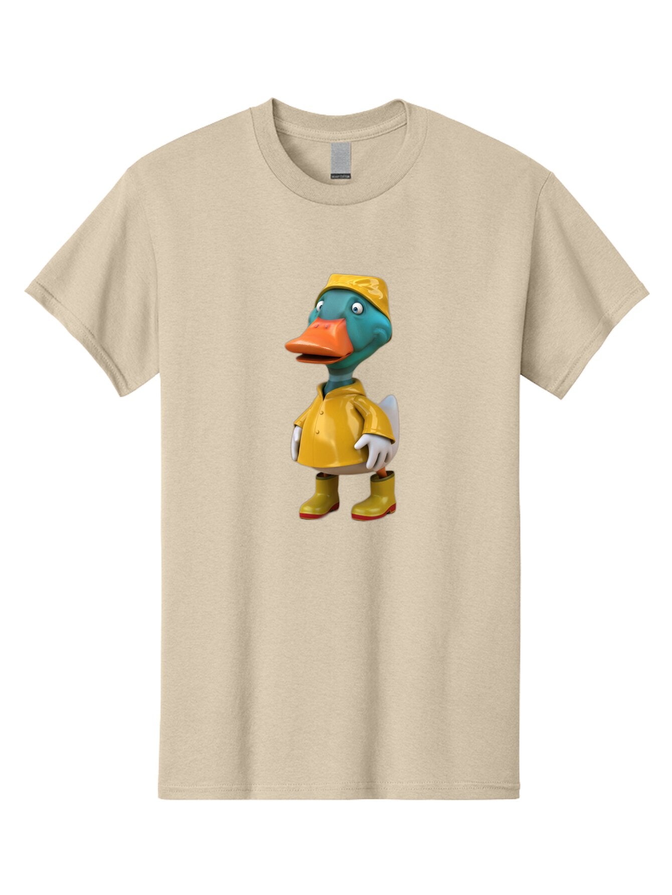 Duck-In-Yellow-Rain-Gear Men'S Graphic Tee, 100% Cotton, Comfortable Casual Summer Wear, Machine Washable, Vintage Camera, Old Camera, Antique Camera, Black Camera, Classic Photography, Photography Equipment, Nostalgic Device, Film Camera, Baq756 11
