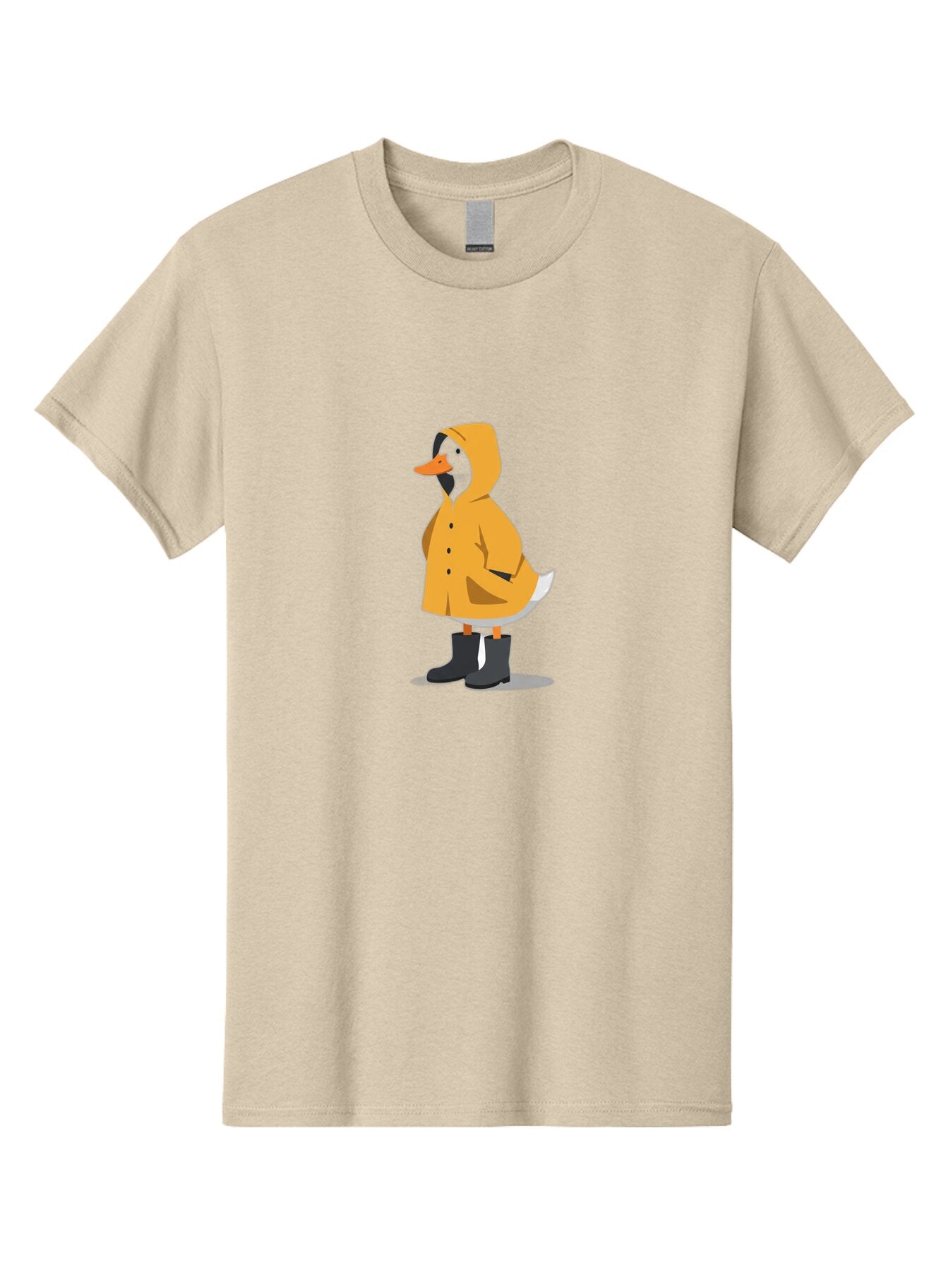 Duck-In-Yellow-Raincoat Men'S Graphic Tee, 100% Cotton, Comfortable Casual Summer Wear, Machine Washable, Vintage Camera, Old Camera, Antique Camera, Black Camera, Classic Photography, Photography Equipment, Nostalgic Device, Film Camera, Baq757 12