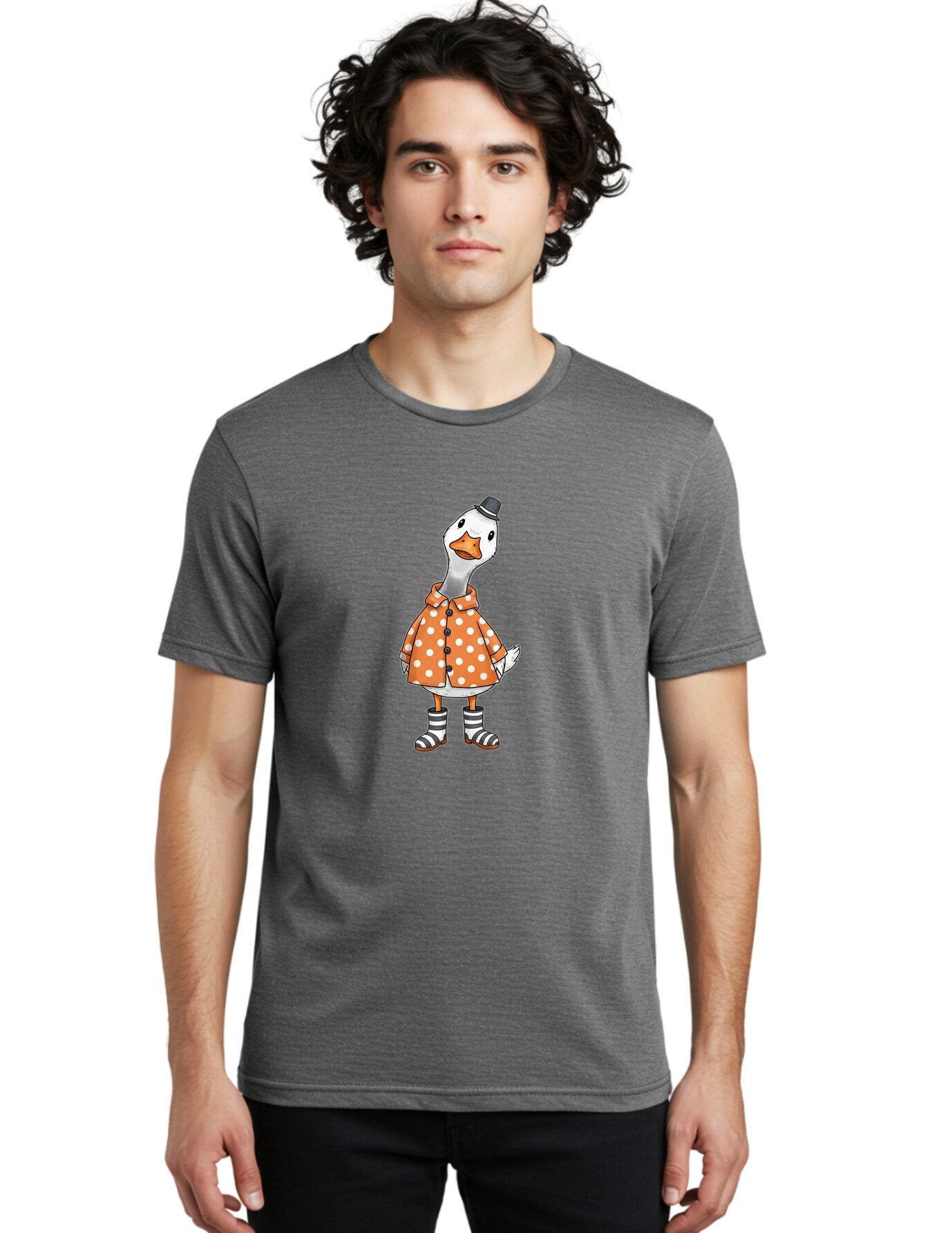 Duck Men'S Graphic Tee, 100% Cotton, Comfortable Casual Summer Wear, Machine Washable, Vintage Camera, Old Camera, Antique Camera, Black Camera, Classic Photography, Photography Equipment, Nostalgic Device, Film Camera, Camera Art Baq759 28