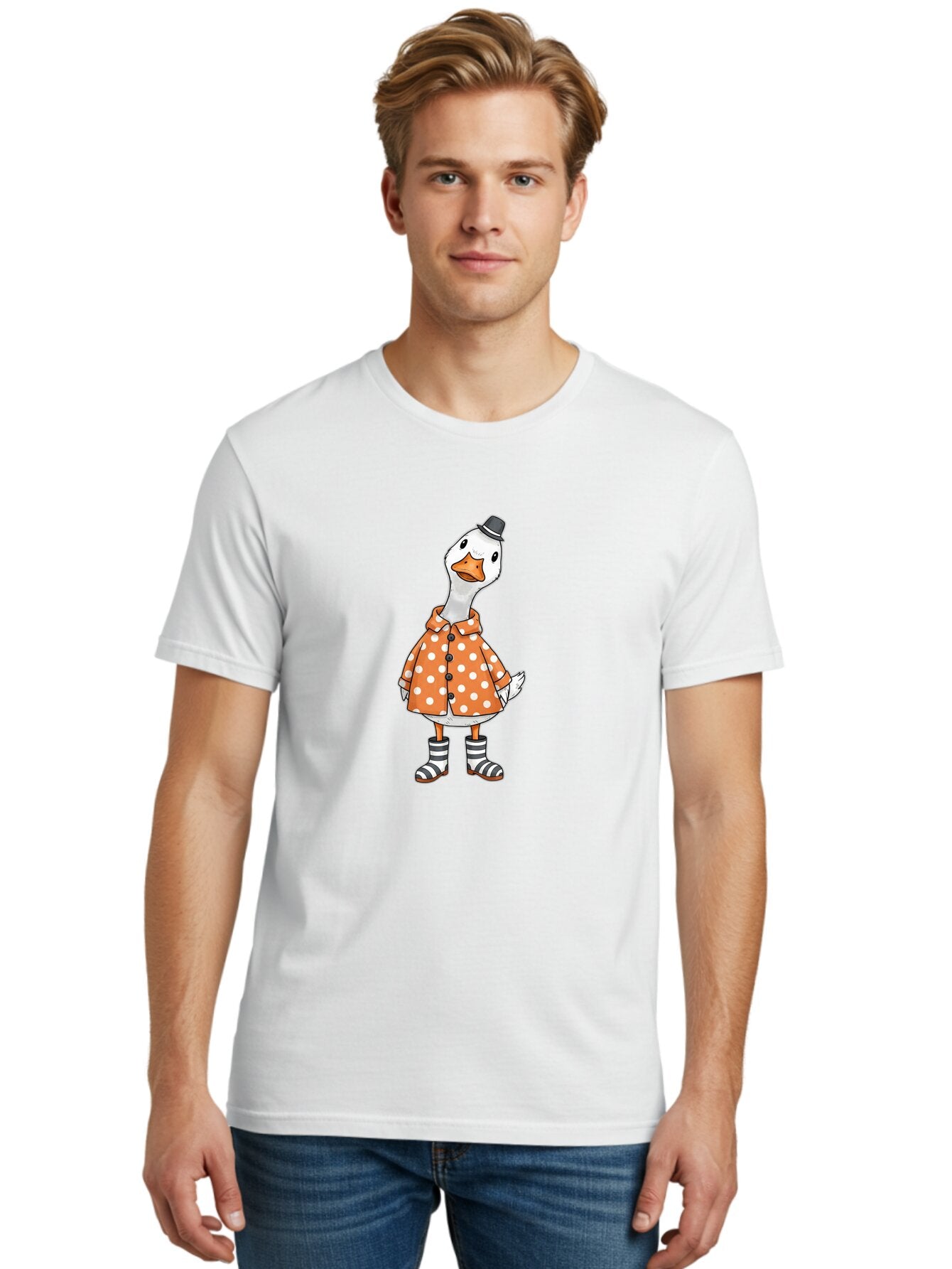 Duck Men'S Graphic Tee, 100% Cotton, Comfortable Casual Summer Wear, Machine Washable, Vintage Camera, Old Camera, Antique Camera, Black Camera, Classic Photography, Photography Equipment, Nostalgic Device, Film Camera, Camera Art Baq759 29