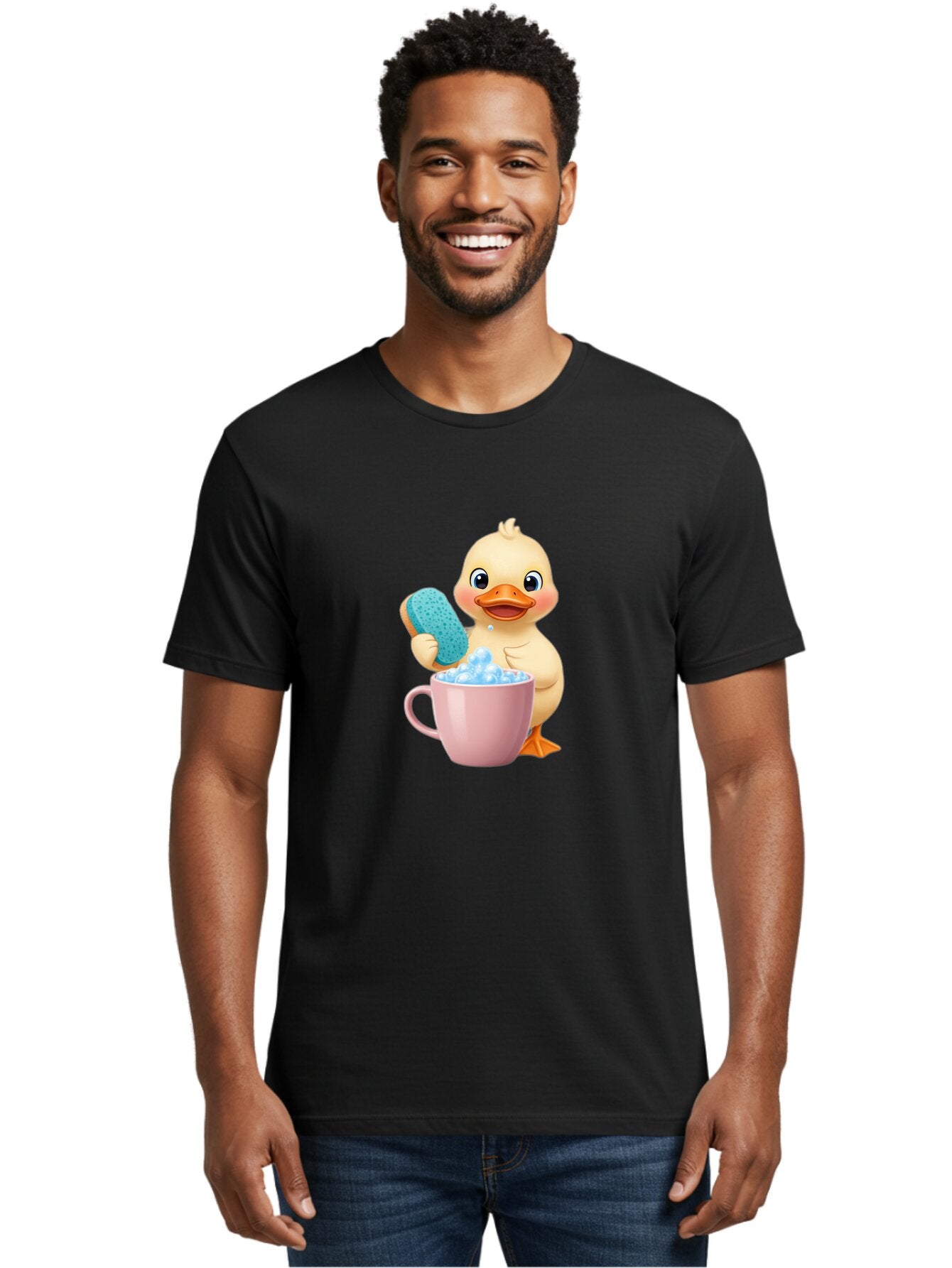 Duckling-Bathing Men'S Graphic Tee, 100% Cotton, Comfortable Casual Summer Wear, Machine Washable, Vintage Camera, Old Camera, Antique Camera, Black Camera, Classic Photography, Photography Equipment, Nostalgic Device, Film Camera, Camera Art Baq760 18