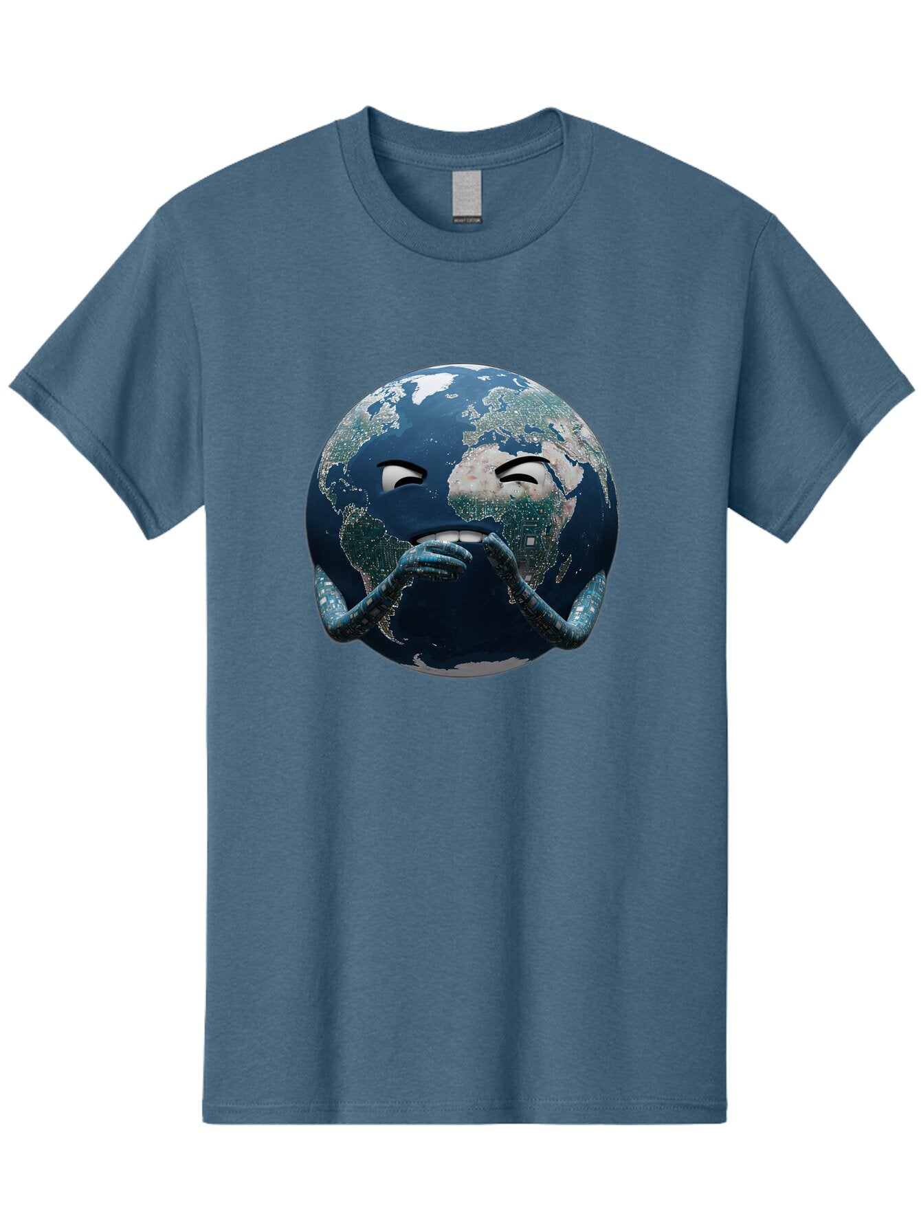 Earth-Emoji-1 Men'S Graphic Tee, 100% Cotton, Comfortable Casual Summer Wear, Machine Washable, Vintage Camera, Old Camera, Antique Camera, Black Camera, Classic Photography, Photography Equipment, Nostalgic Device, Film Camera, Camera Art Baq767 15