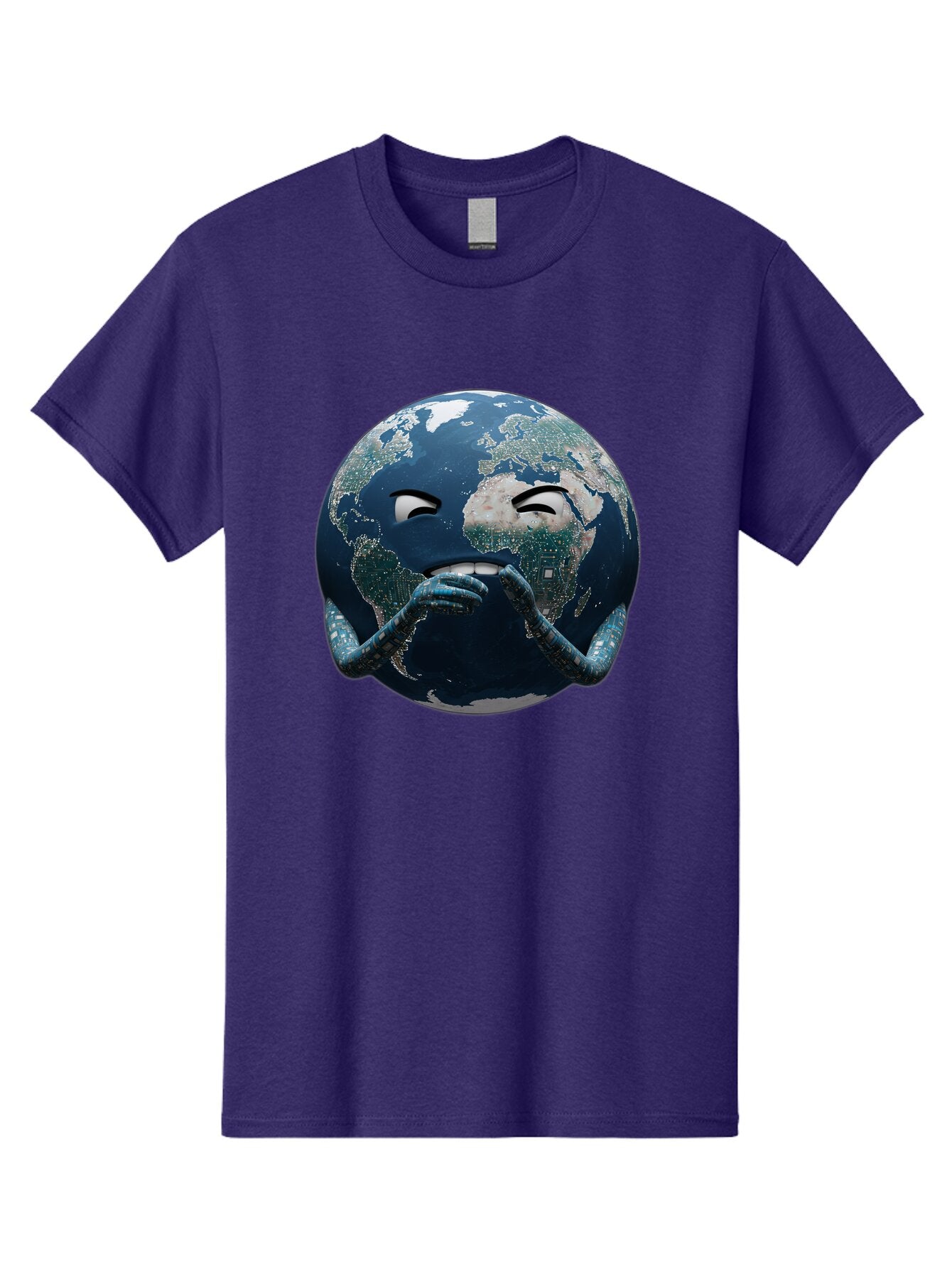 Earth-Emoji-1 Men'S Graphic Tee, 100% Cotton, Comfortable Casual Summer Wear, Machine Washable, Vintage Camera, Old Camera, Antique Camera, Black Camera, Classic Photography, Photography Equipment, Nostalgic Device, Film Camera, Camera Art Baq767 2