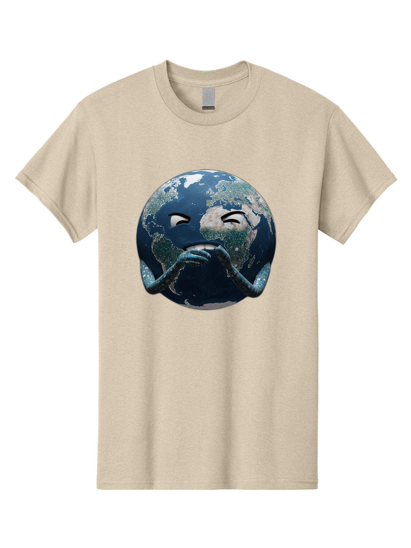 Earth-Emoji-1 Men'S Graphic Tee, 100% Cotton, Comfortable Casual Summer Wear, Machine Washable, Vintage Camera, Old Camera, Antique Camera, Black Camera, Classic Photography, Photography Equipment, Nostalgic Device, Film Camera, Camera Art Baq767 1