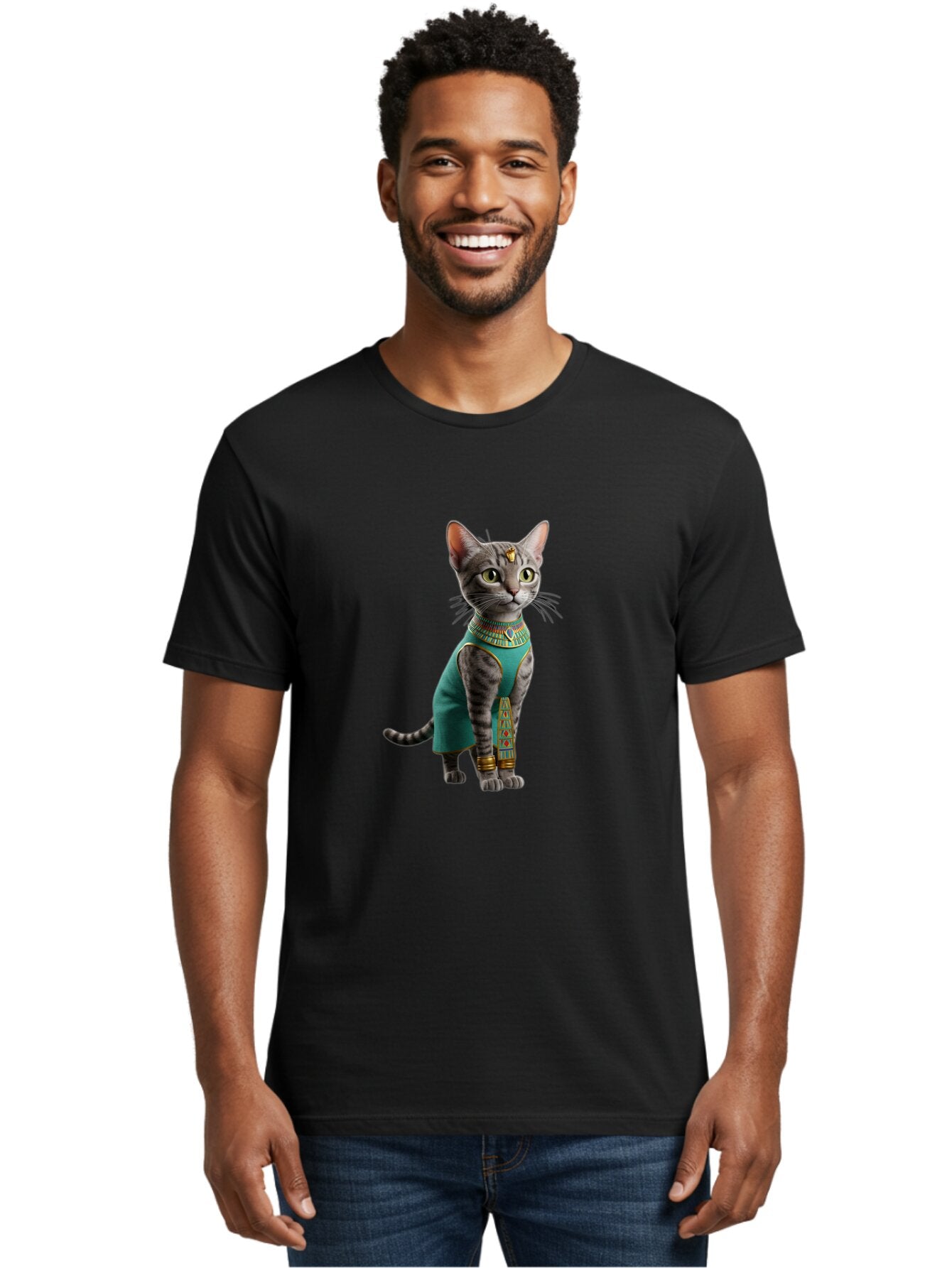 Egyptian-Cat Men'S Graphic Tee, 100% Cotton, Comfortable Casual Summer Wear, Machine Washable, Vintage Camera, Old Camera, Antique Camera, Black Camera, Classic Photography, Photography Equipment, Nostalgic Device, Film Camera, Camera Art Baq774 28