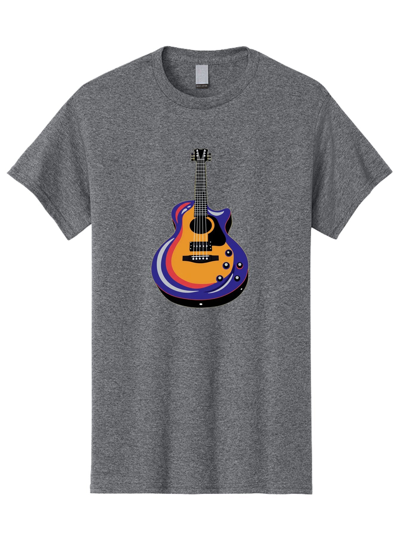 Electric-Guitar Men'S Graphic Tee, 100% Cotton, Comfortable Casual Summer Wear, Machine Washable, Vintage Camera, Old Camera, Antique Camera, Black Camera, Classic Photography, Photography Equipment, Nostalgic Device, Film Camera, Camera Art Baq775 8