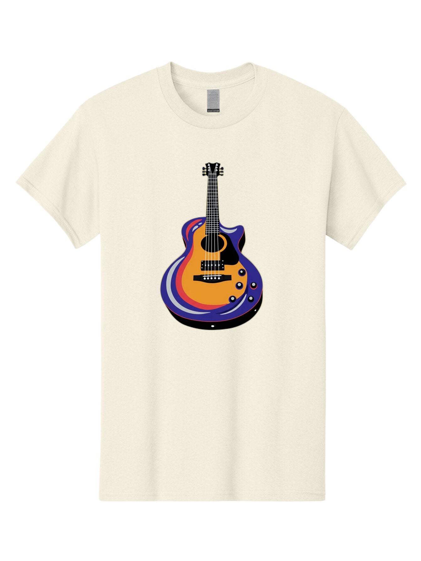 Electric-Guitar Men'S Graphic Tee, 100% Cotton, Comfortable Casual Summer Wear, Machine Washable, Vintage Camera, Old Camera, Antique Camera, Black Camera, Classic Photography, Photography Equipment, Nostalgic Device, Film Camera, Camera Art Baq775 4