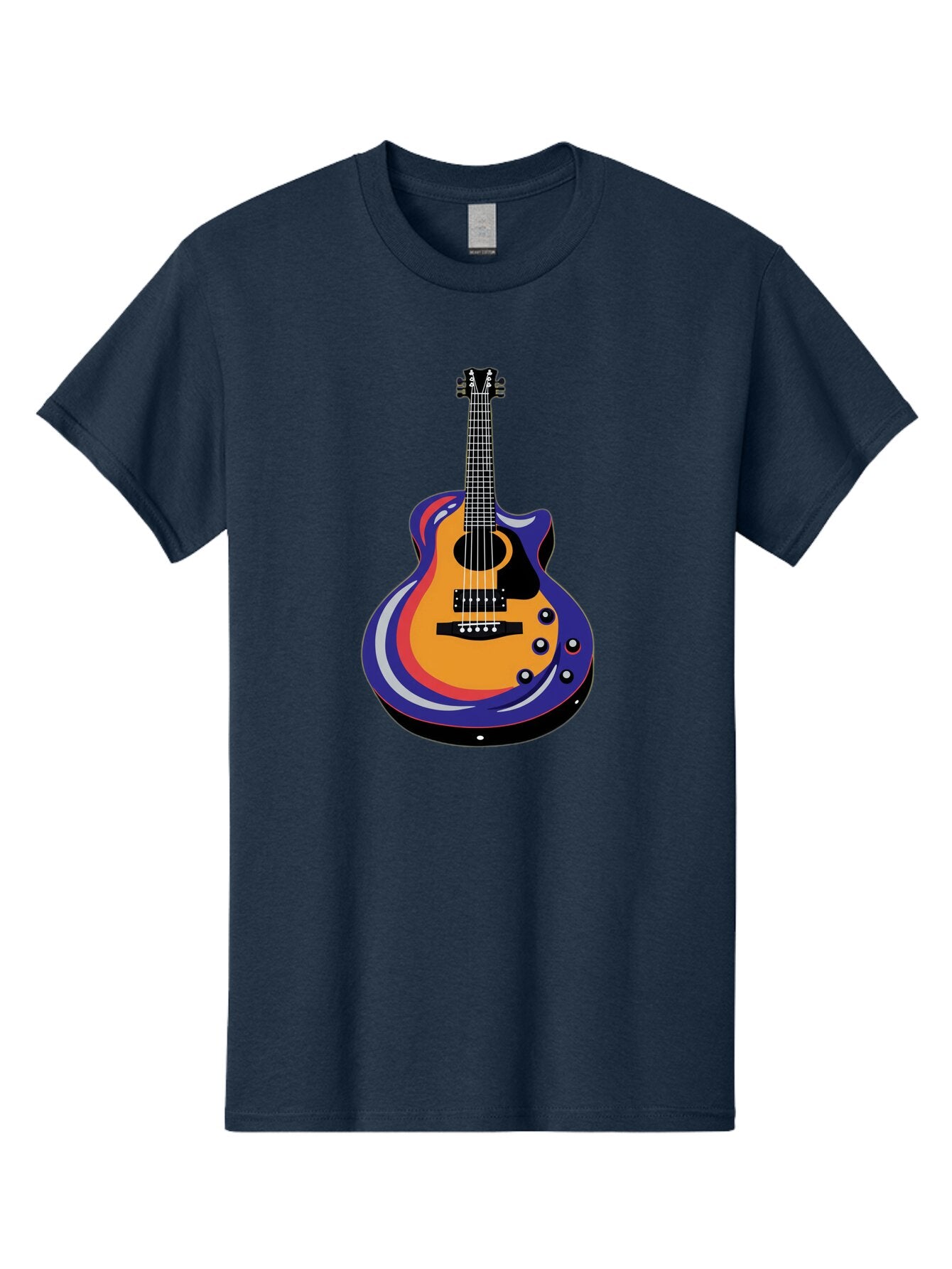 Electric-Guitar Men'S Graphic Tee, 100% Cotton, Comfortable Casual Summer Wear, Machine Washable, Vintage Camera, Old Camera, Antique Camera, Black Camera, Classic Photography, Photography Equipment, Nostalgic Device, Film Camera, Camera Art Baq775 10