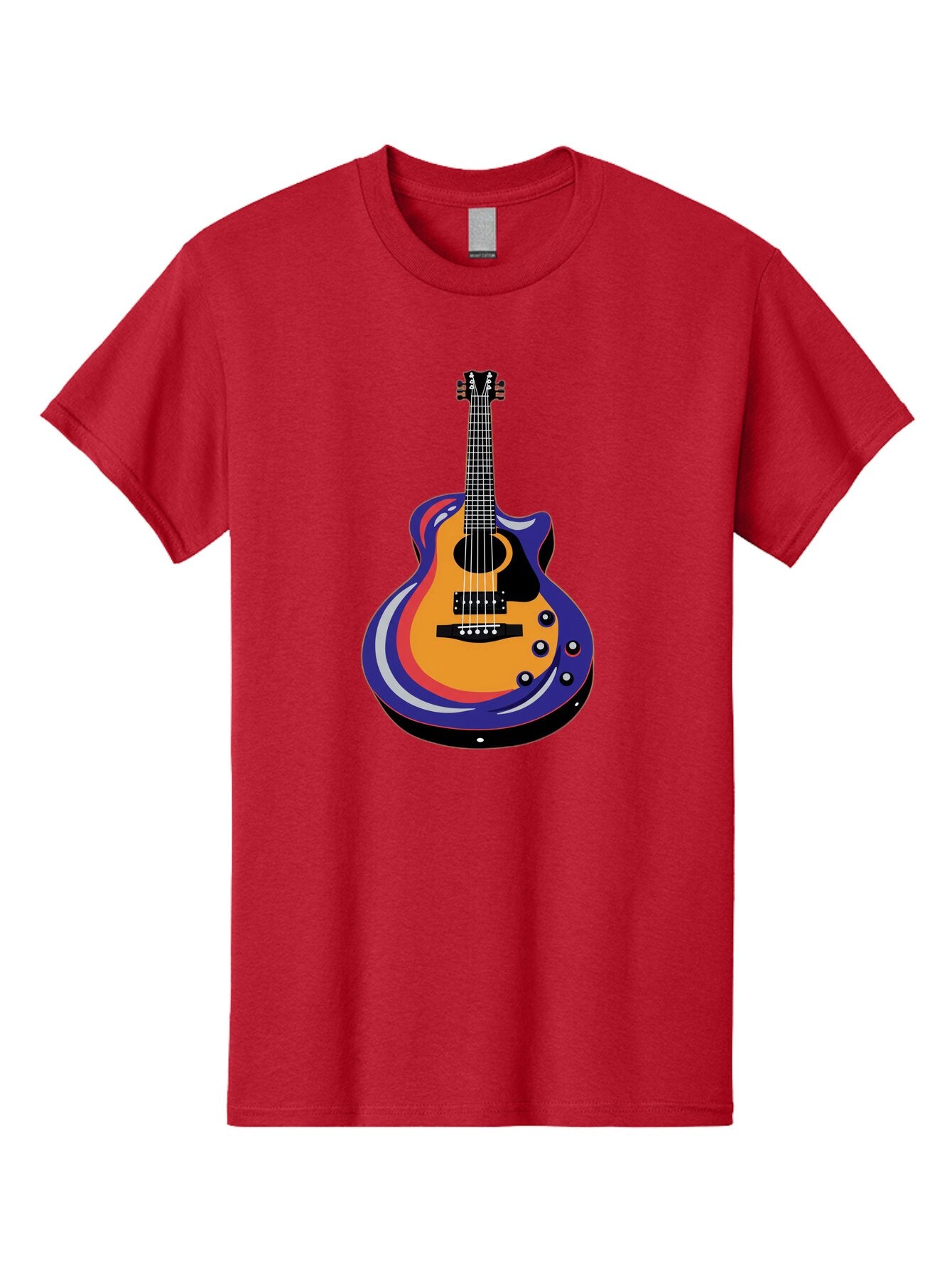 Electric-Guitar Men'S Graphic Tee, 100% Cotton, Comfortable Casual Summer Wear, Machine Washable, Vintage Camera, Old Camera, Antique Camera, Black Camera, Classic Photography, Photography Equipment, Nostalgic Device, Film Camera, Camera Art Baq775 2