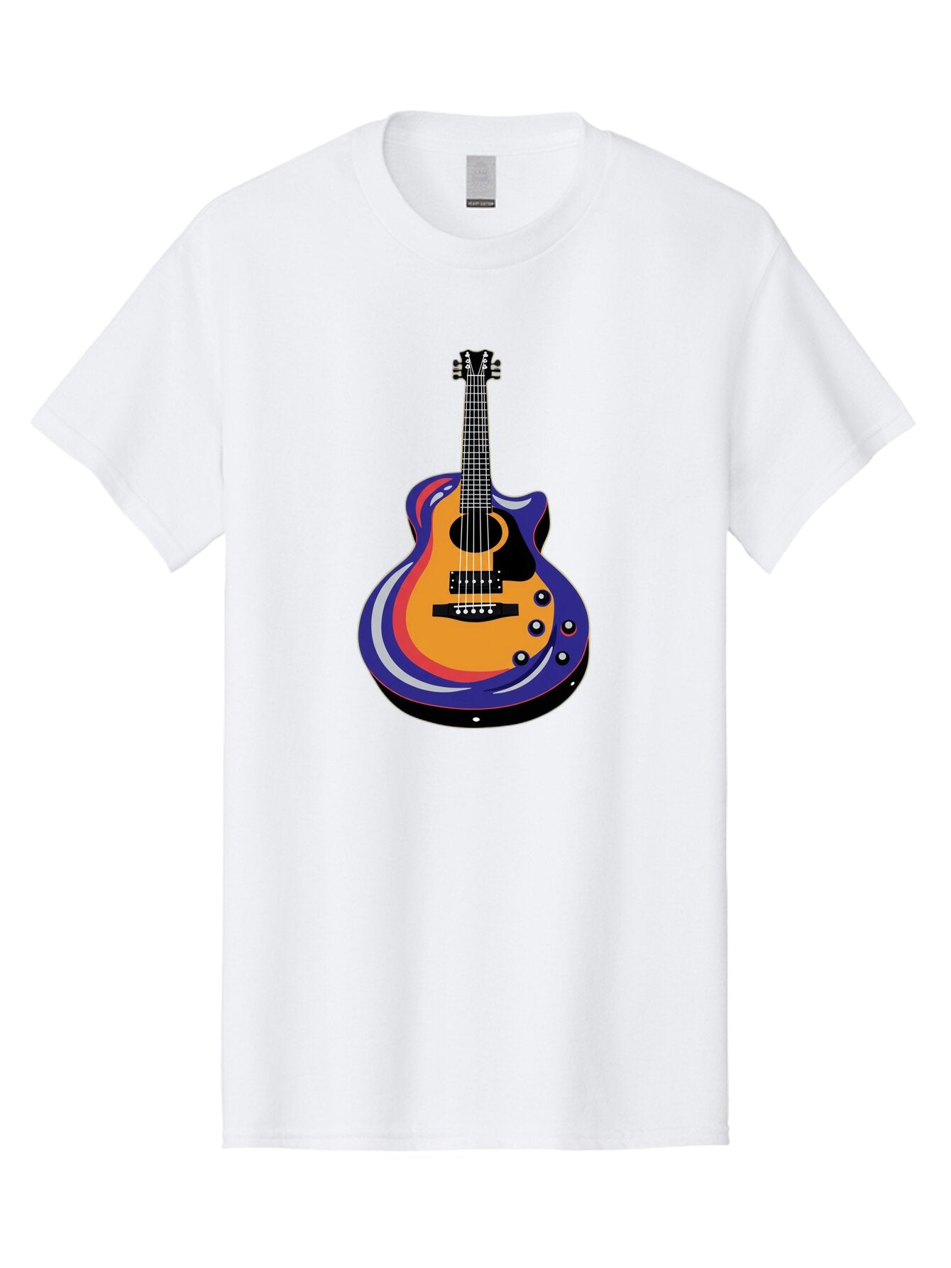 Electric-Guitar Men'S Graphic Tee, 100% Cotton, Comfortable Casual Summer Wear, Machine Washable, Vintage Camera, Old Camera, Antique Camera, Black Camera, Classic Photography, Photography Equipment, Nostalgic Device, Film Camera, Camera Art Baq775 3