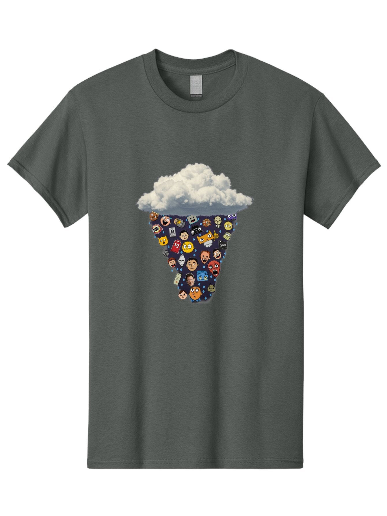 Emoji-Cloud Men'S Graphic Tee, 100% Cotton, Comfortable Casual Summer Wear, Machine Washable, Vintage Camera, Old Camera, Antique Camera, Black Camera, Classic Photography, Photography Equipment, Nostalgic Device, Film Camera, Camera Art Baq781 10
