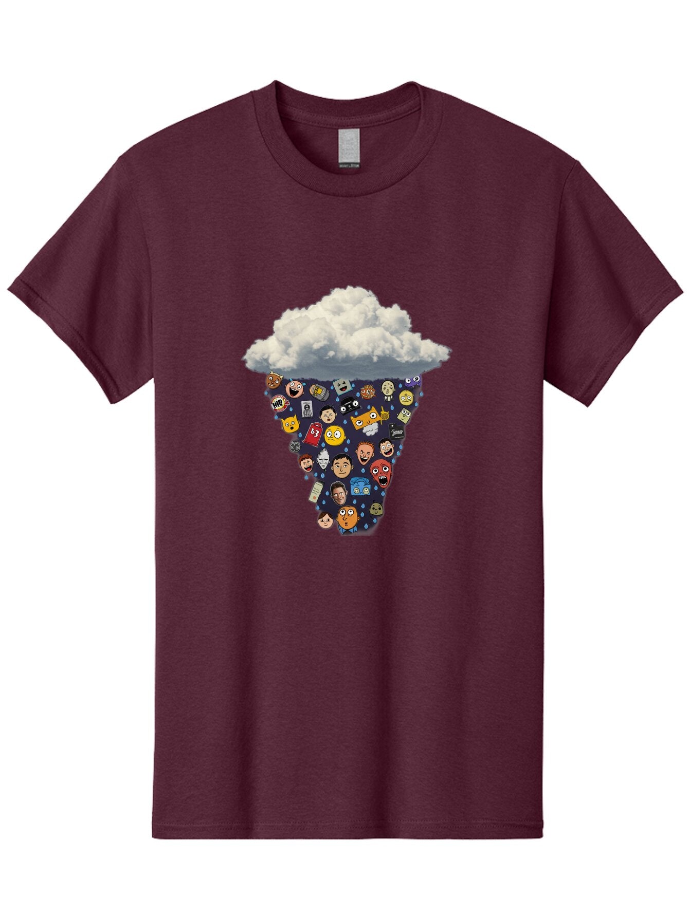 Emoji-Cloud Men'S Graphic Tee, 100% Cotton, Comfortable Casual Summer Wear, Machine Washable, Vintage Camera, Old Camera, Antique Camera, Black Camera, Classic Photography, Photography Equipment, Nostalgic Device, Film Camera, Camera Art Baq781 1