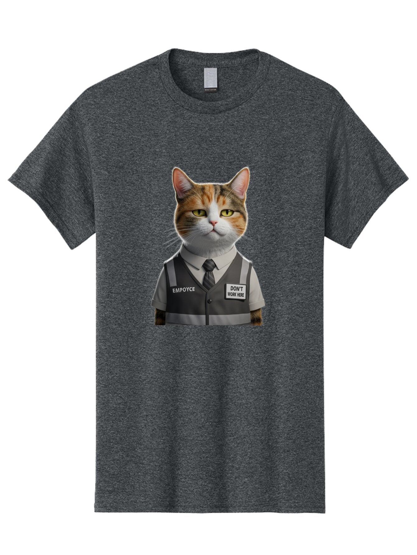 Employee-Cat Men'S Graphic Tee, 100% Cotton, Comfortable Casual Summer Wear, Machine Washable, Vintage Camera, Old Camera, Antique Camera, Black Camera, Classic Photography, Photography Equipment, Nostalgic Device, Film Camera, Camera Art Baq784 9