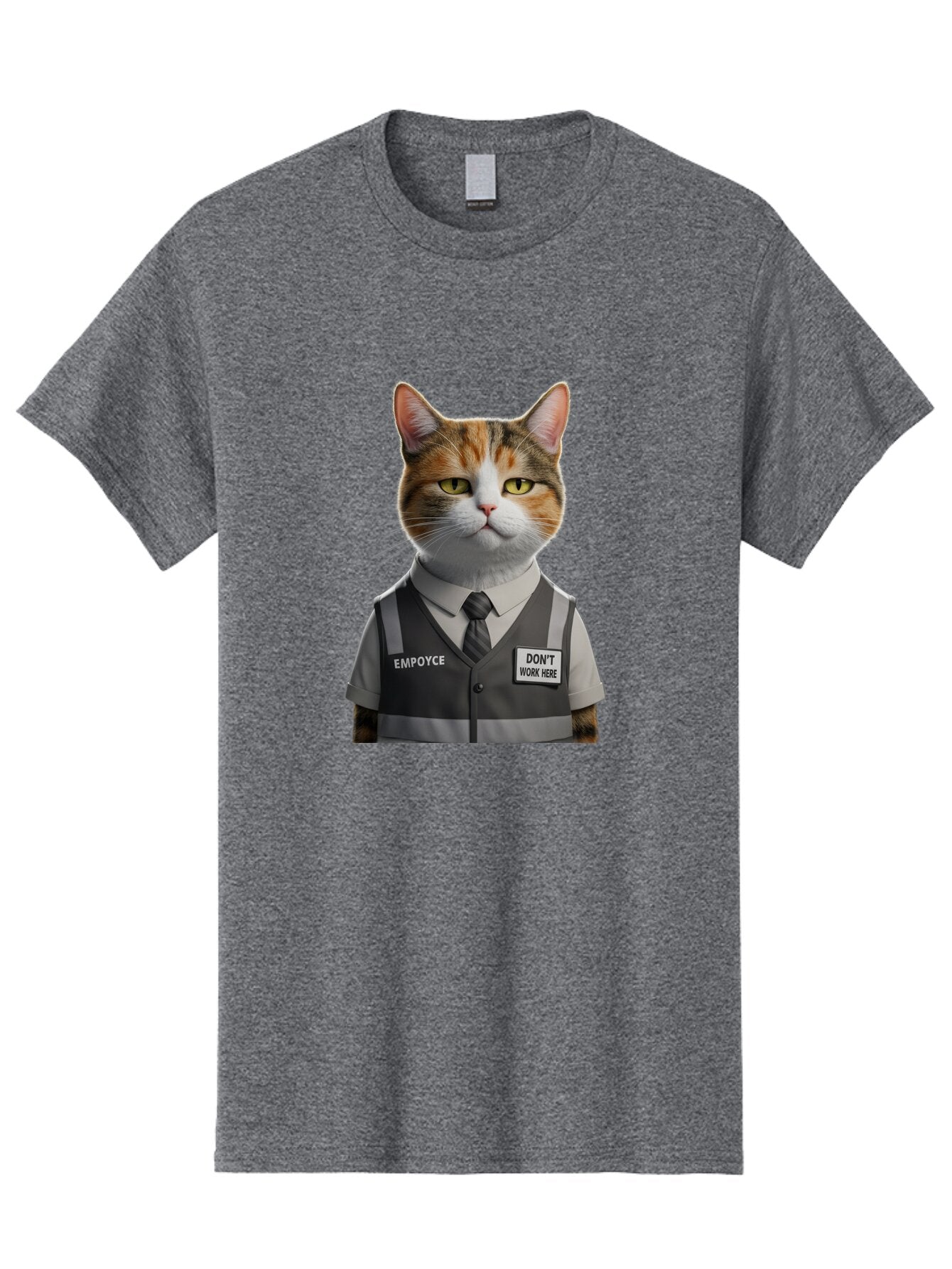 Employee-Cat Men'S Graphic Tee, 100% Cotton, Comfortable Casual Summer Wear, Machine Washable, Vintage Camera, Old Camera, Antique Camera, Black Camera, Classic Photography, Photography Equipment, Nostalgic Device, Film Camera, Camera Art Baq784 10