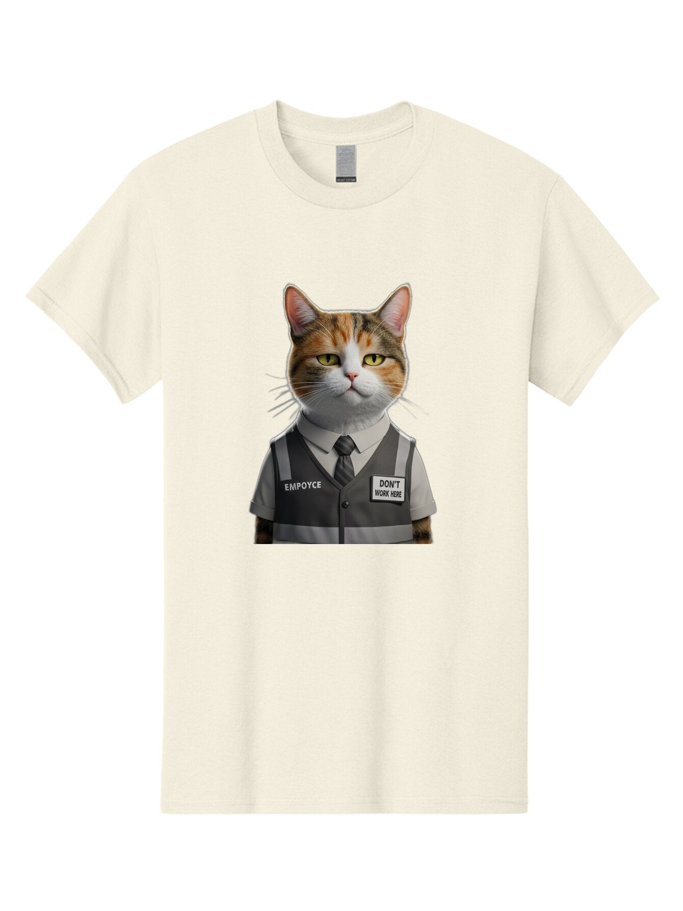 Employee-Cat Men'S Graphic Tee, 100% Cotton, Comfortable Casual Summer Wear, Machine Washable, Vintage Camera, Old Camera, Antique Camera, Black Camera, Classic Photography, Photography Equipment, Nostalgic Device, Film Camera, Camera Art Baq784 4