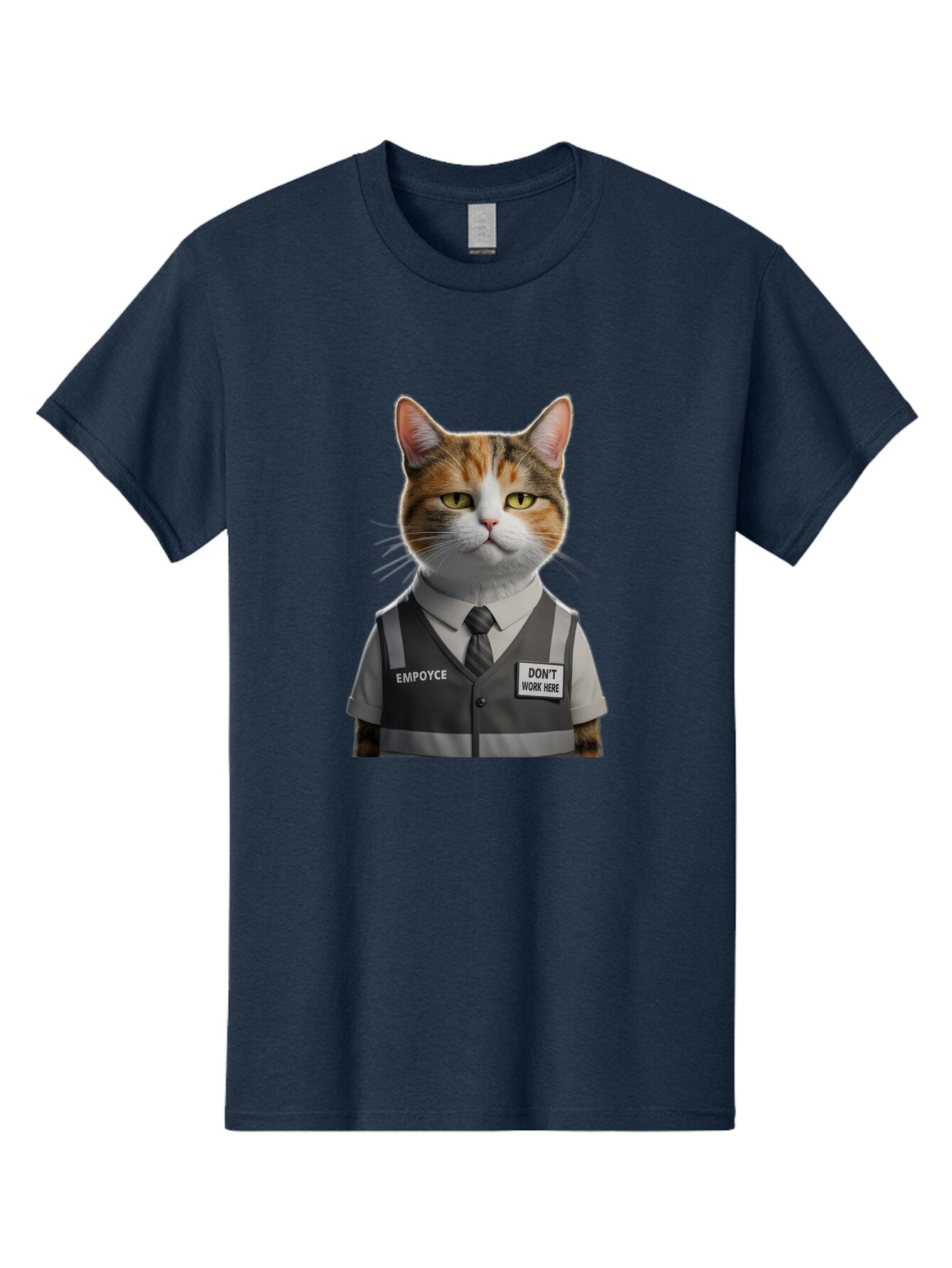 Employee-Cat Men'S Graphic Tee, 100% Cotton, Comfortable Casual Summer Wear, Machine Washable, Vintage Camera, Old Camera, Antique Camera, Black Camera, Classic Photography, Photography Equipment, Nostalgic Device, Film Camera, Camera Art Baq784 14
