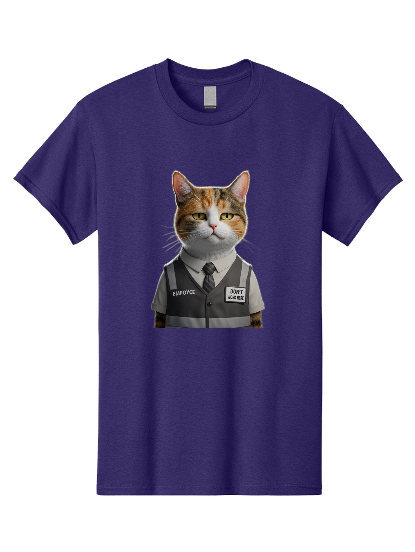 Employee-Cat Men'S Graphic Tee, 100% Cotton, Comfortable Casual Summer Wear, Machine Washable, Vintage Camera, Old Camera, Antique Camera, Black Camera, Classic Photography, Photography Equipment, Nostalgic Device, Film Camera, Camera Art Baq784 6
