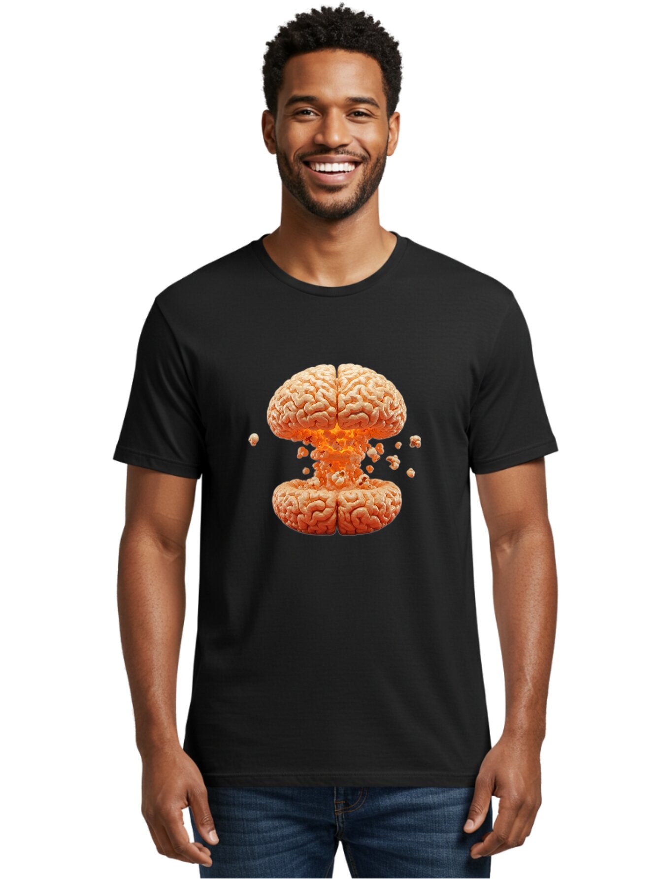 Exploding-Brain-1 Men'S Graphic Tee, 100% Cotton, Comfortable Casual Summer Wear, Machine Washable, Vintage Camera, Old Camera, Antique Camera, Black Camera, Classic Photography, Photography Equipment, Nostalgic Device, Film Camera, Camera Art Baq788 22