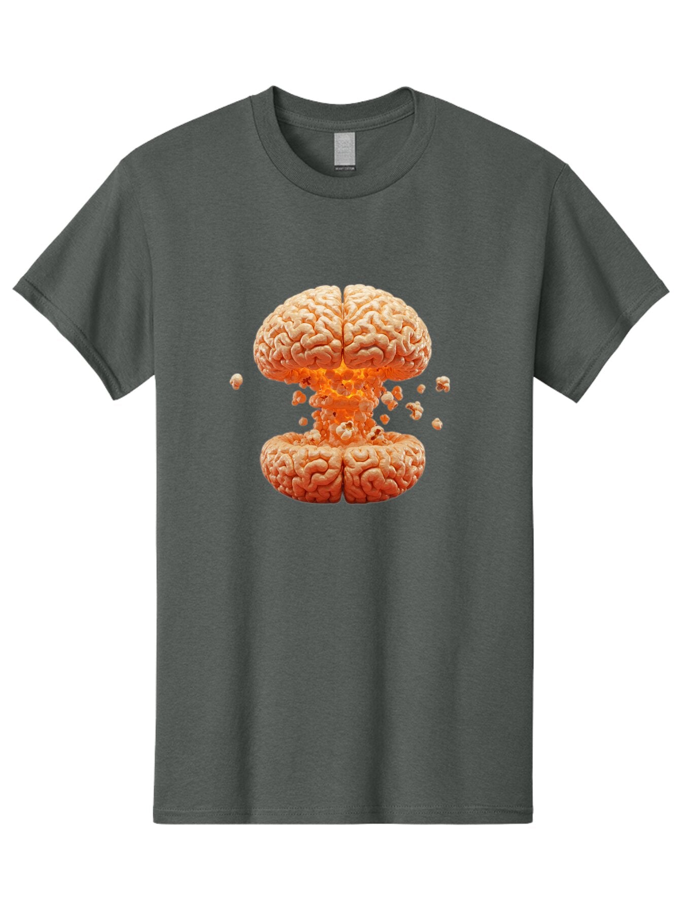 Exploding-Brain-1 Men'S Graphic Tee, 100% Cotton, Comfortable Casual Summer Wear, Machine Washable, Vintage Camera, Old Camera, Antique Camera, Black Camera, Classic Photography, Photography Equipment, Nostalgic Device, Film Camera, Camera Art Baq788 4