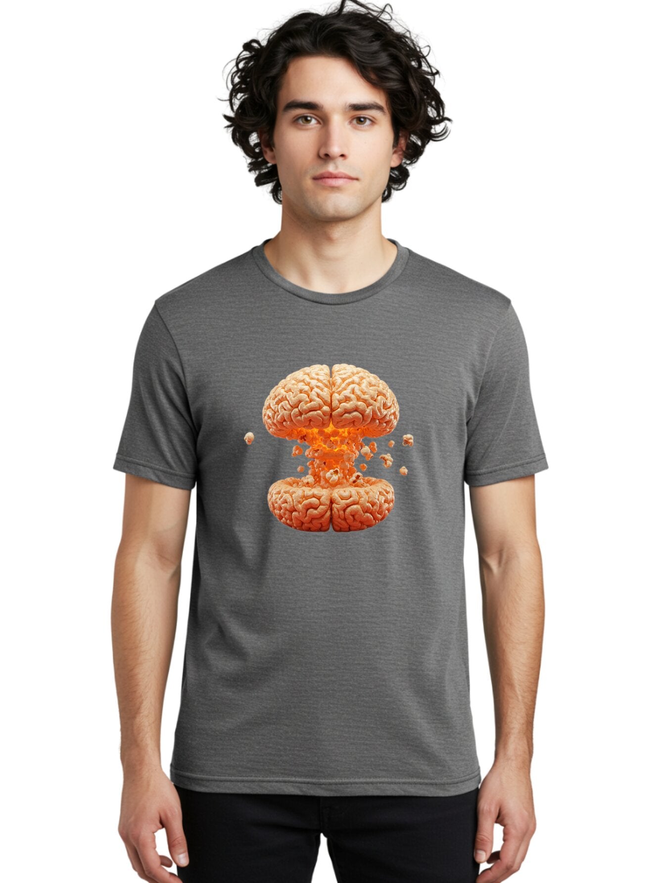 Exploding-Brain-1 Men'S Graphic Tee, 100% Cotton, Comfortable Casual Summer Wear, Machine Washable, Vintage Camera, Old Camera, Antique Camera, Black Camera, Classic Photography, Photography Equipment, Nostalgic Device, Film Camera, Camera Art Baq788 17