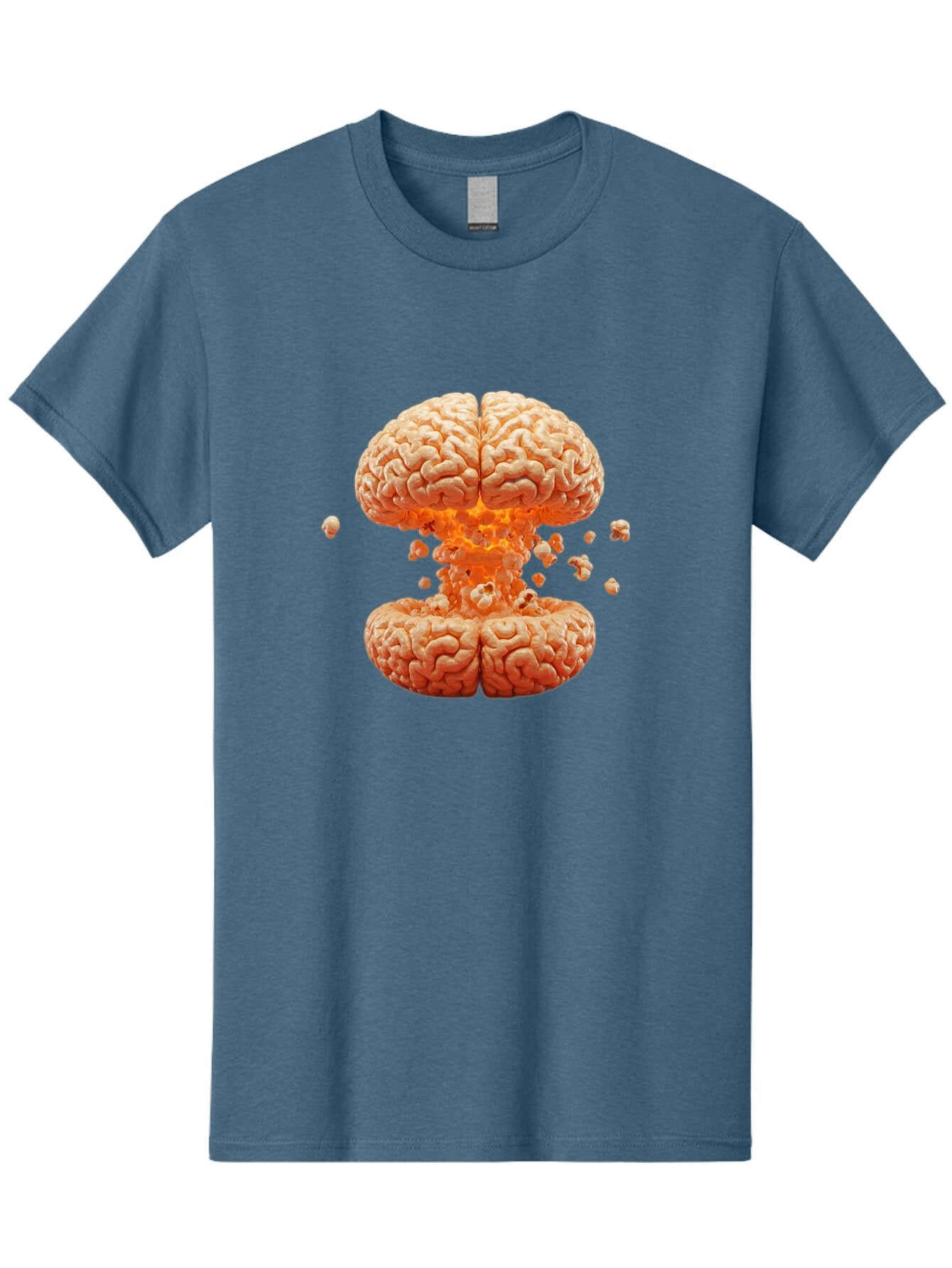 Exploding-Brain-1 Men'S Graphic Tee, 100% Cotton, Comfortable Casual Summer Wear, Machine Washable, Vintage Camera, Old Camera, Antique Camera, Black Camera, Classic Photography, Photography Equipment, Nostalgic Device, Film Camera, Camera Art Baq788 7
