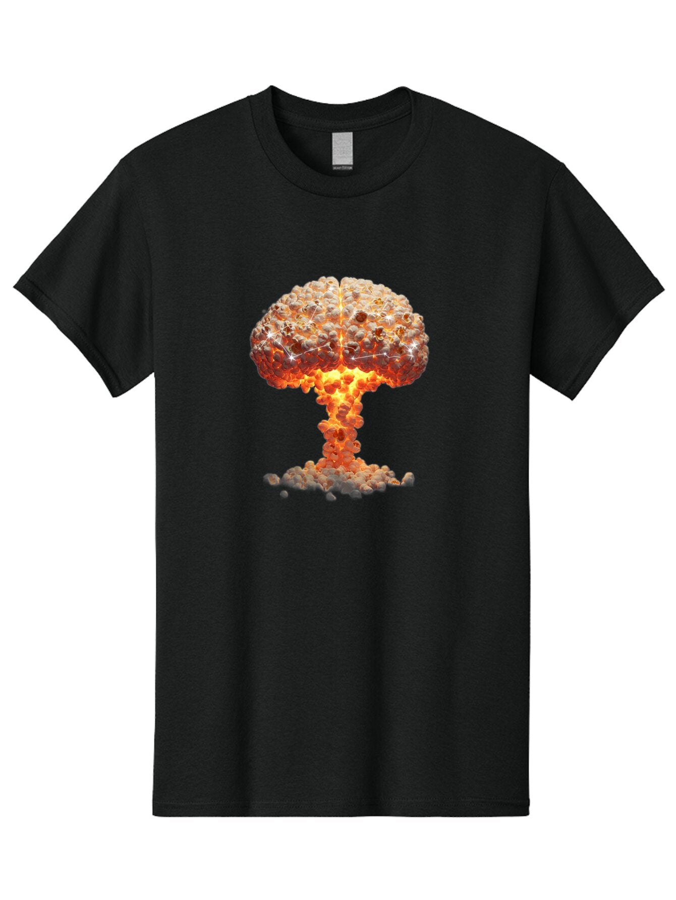 Exploding-Brain Men'S Graphic Tee, 100% Cotton, Comfortable Casual Summer Wear, Machine Washable, Vintage Camera, Old Camera, Antique Camera, Black Camera, Classic Photography, Photography Equipment, Nostalgic Device, Film Camera, Camera Art Baq789 4