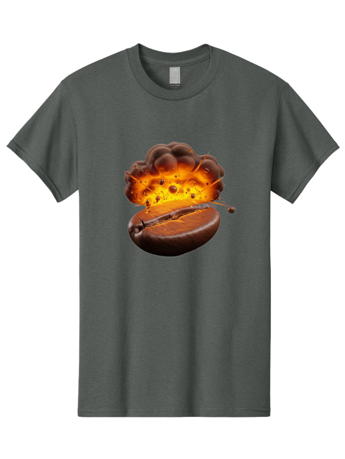 Exploding-Coffee-Bean Men'S Graphic Tee, 100% Cotton, Comfortable Casual Summer Wear, Machine Washable, Vintage Camera, Old Camera, Antique Camera, Black Camera, Classic Photography, Photography Equipment, Nostalgic Device, Film Camera, Baq790 1