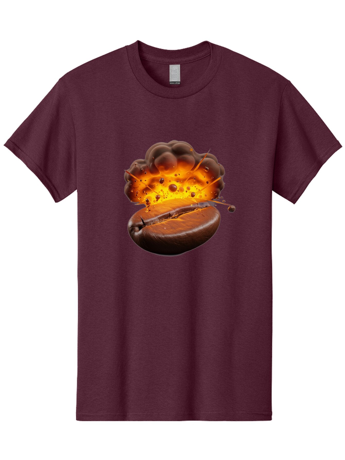 Exploding-Coffee-Bean Men'S Graphic Tee, 100% Cotton, Comfortable Casual Summer Wear, Machine Washable, Vintage Camera, Old Camera, Antique Camera, Black Camera, Classic Photography, Photography Equipment, Nostalgic Device, Film Camera, Baq790 12