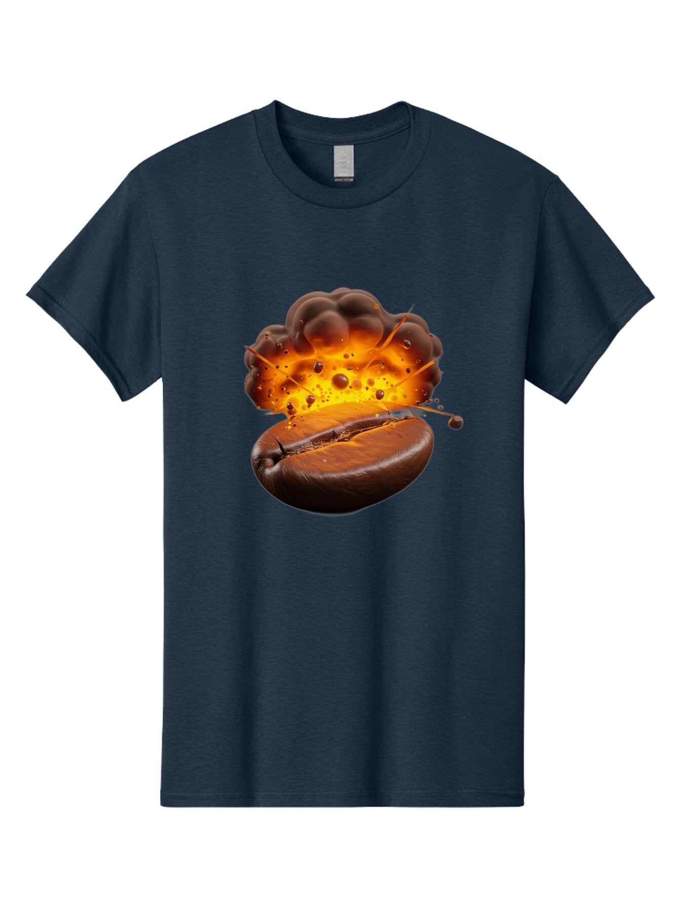 Exploding-Coffee-Bean Men'S Graphic Tee, 100% Cotton, Comfortable Casual Summer Wear, Machine Washable, Vintage Camera, Old Camera, Antique Camera, Black Camera, Classic Photography, Photography Equipment, Nostalgic Device, Film Camera, Baq790 9