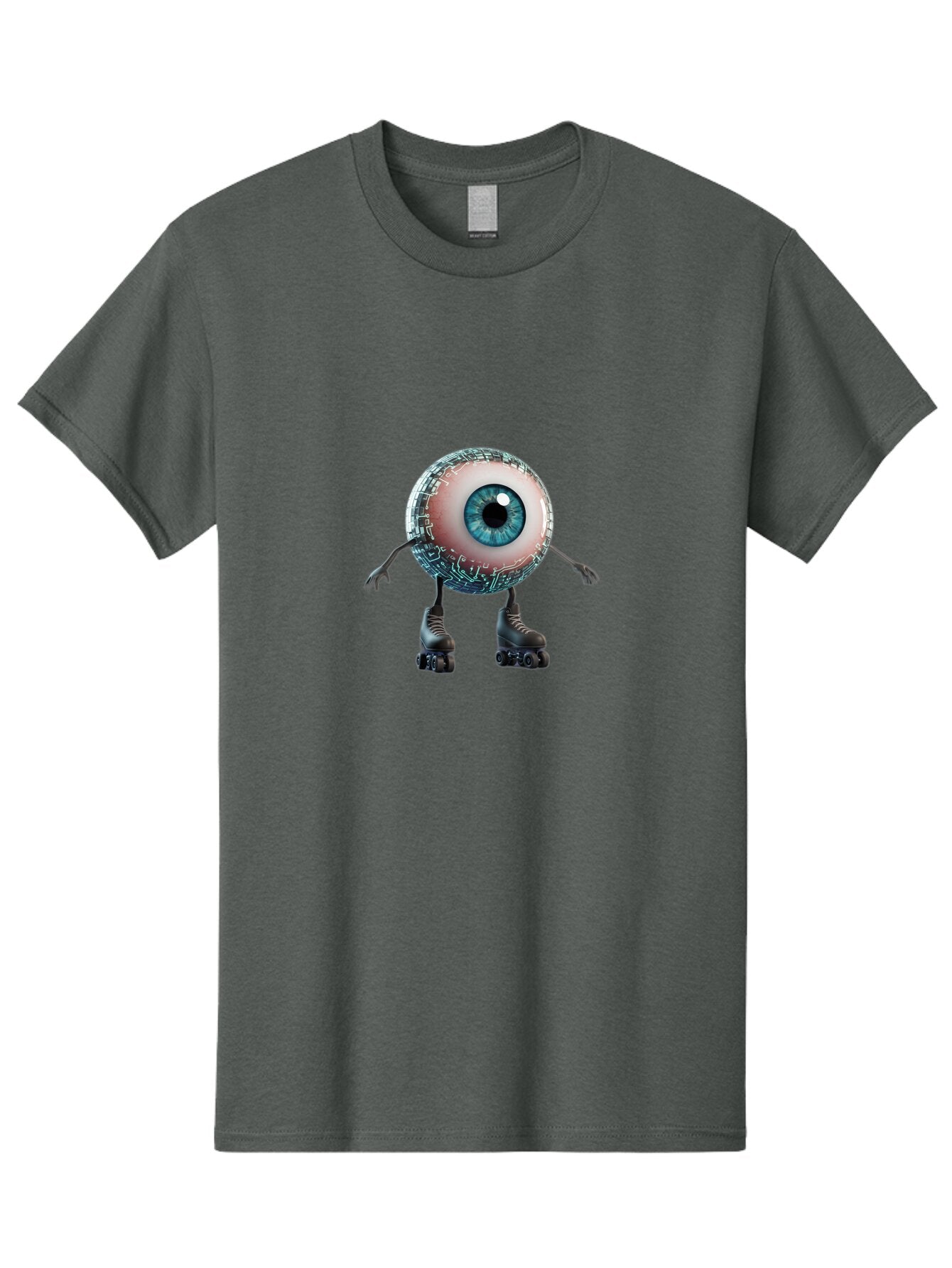 Eye-On-Rollerskates-1 Men'S Graphic Tee, 100% Cotton, Comfortable Casual Summer Wear, Machine Washable, Vintage Camera, Old Camera, Antique Camera, Black Camera, Classic Photography, Photography Equipment, Nostalgic Device, Film Camera, Baq791 13