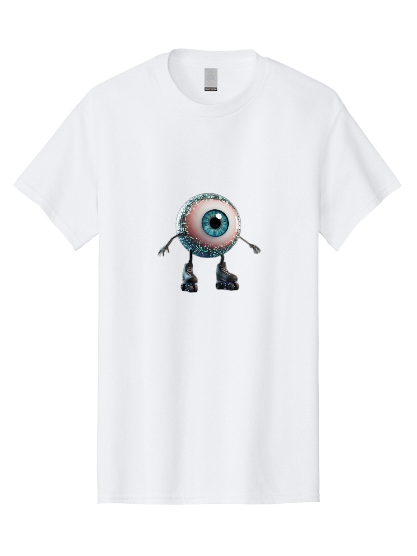 Eye-On-Rollerskates-1 Men'S Graphic Tee, 100% Cotton, Comfortable Casual Summer Wear, Machine Washable, Vintage Camera, Old Camera, Antique Camera, Black Camera, Classic Photography, Photography Equipment, Nostalgic Device, Film Camera, Baq791 14