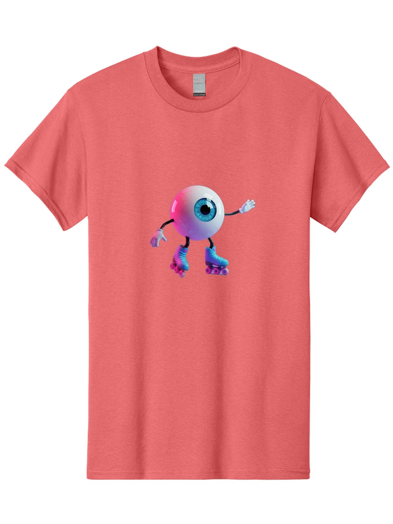Eyeball-On-Rollerskates-1 Men'S Graphic Tee, 100% Cotton, Comfortable Casual Summer Wear, Machine Washable, Vintage Camera, Old Camera, Antique Camera, Black Camera, Classic Photography, Photography Equipment, Nostalgic Device, Film Camera, Baq794 15