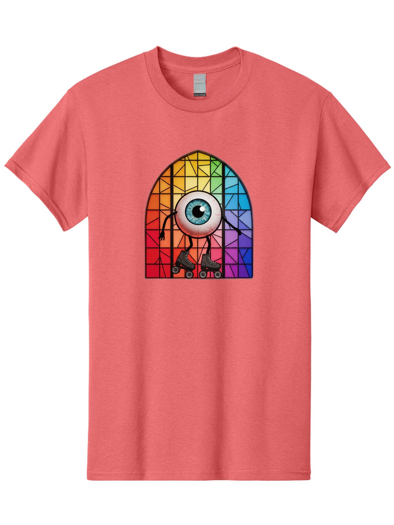 Eyeball-On-Rollerskates-2 Men'S Graphic Tee, 100% Cotton, Comfortable Casual Summer Wear, Machine Washable, Vintage Camera, Old Camera, Antique Camera, Black Camera, Classic Photography, Photography Equipment, Nostalgic Device, Film Camera, Baq795 15