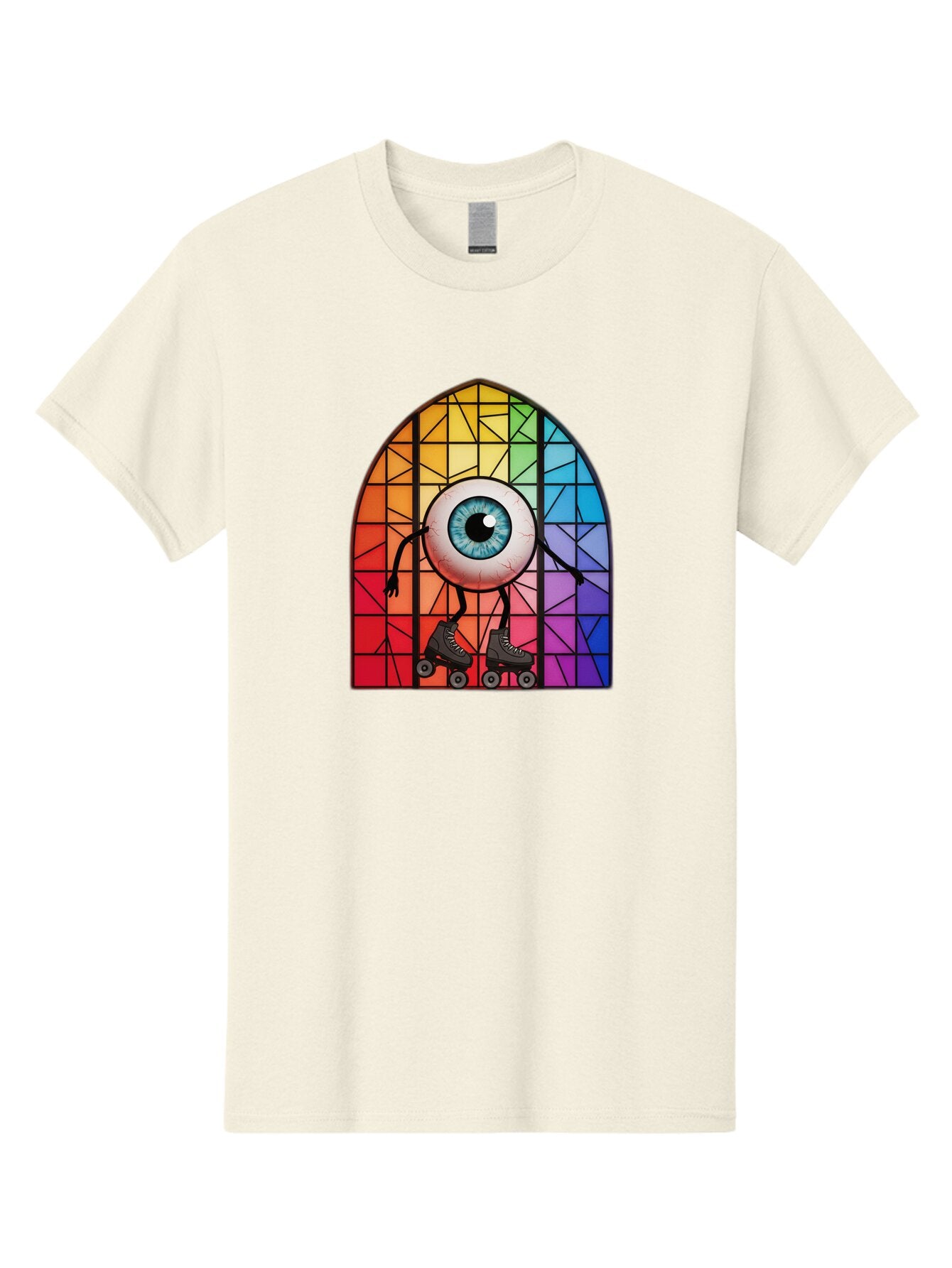 Eyeball-On-Rollerskates-2 Men'S Graphic Tee, 100% Cotton, Comfortable Casual Summer Wear, Machine Washable, Vintage Camera, Old Camera, Antique Camera, Black Camera, Classic Photography, Photography Equipment, Nostalgic Device, Film Camera, Baq795 8