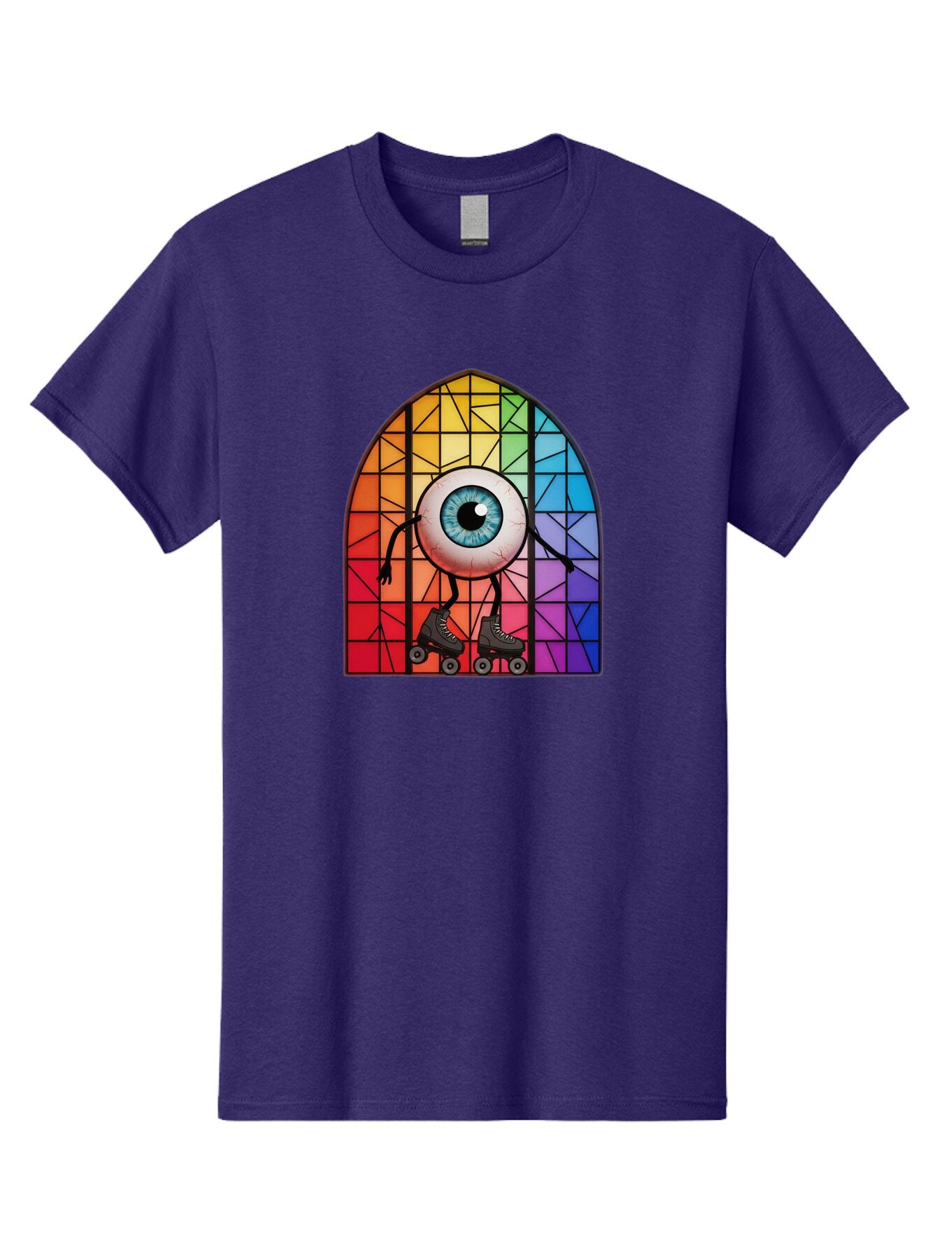 Eyeball-On-Rollerskates-2 Men'S Graphic Tee, 100% Cotton, Comfortable Casual Summer Wear, Machine Washable, Vintage Camera, Old Camera, Antique Camera, Black Camera, Classic Photography, Photography Equipment, Nostalgic Device, Film Camera, Baq795 7