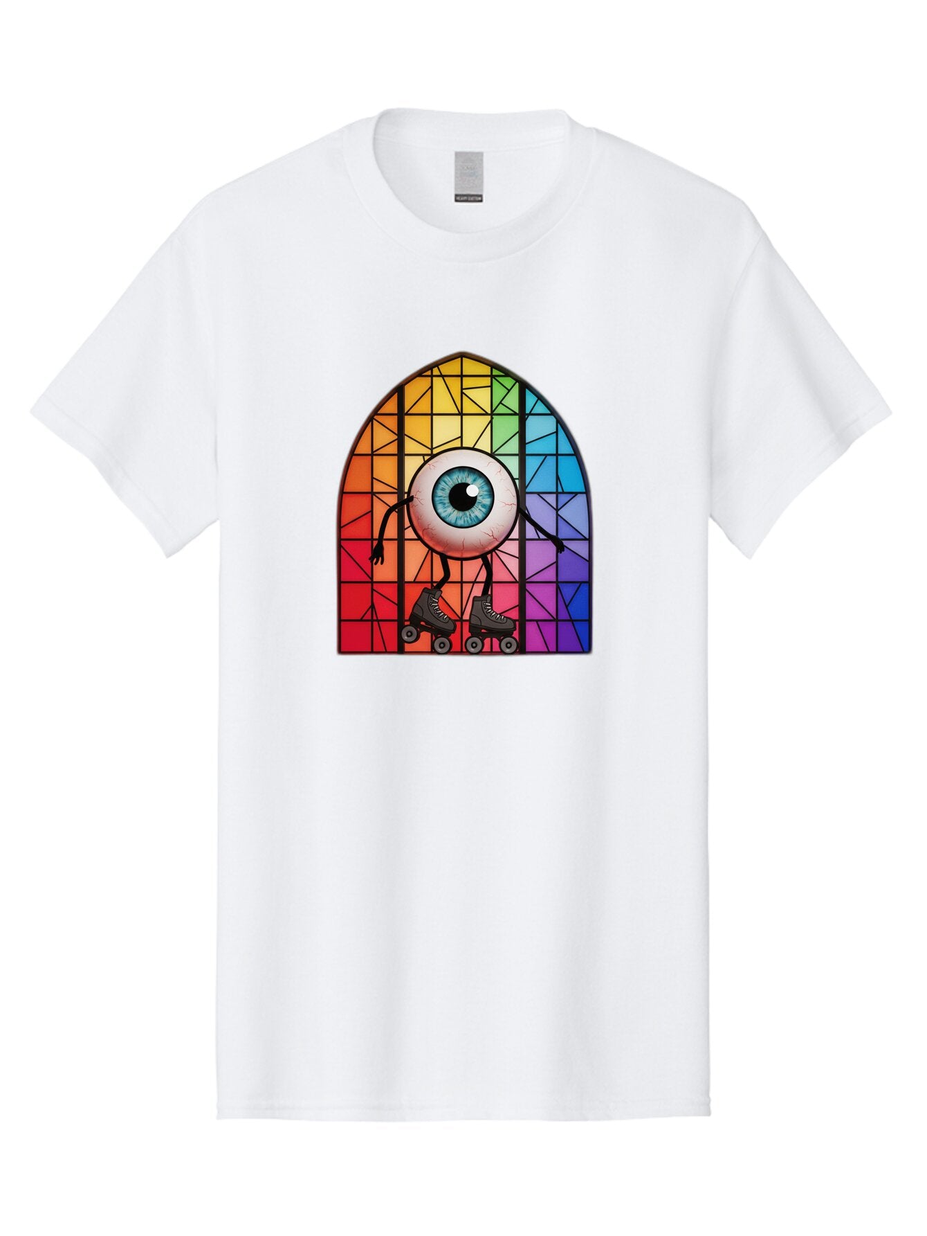 Eyeball-On-Rollerskates-2 Men'S Graphic Tee, 100% Cotton, Comfortable Casual Summer Wear, Machine Washable, Vintage Camera, Old Camera, Antique Camera, Black Camera, Classic Photography, Photography Equipment, Nostalgic Device, Film Camera, Baq795 14