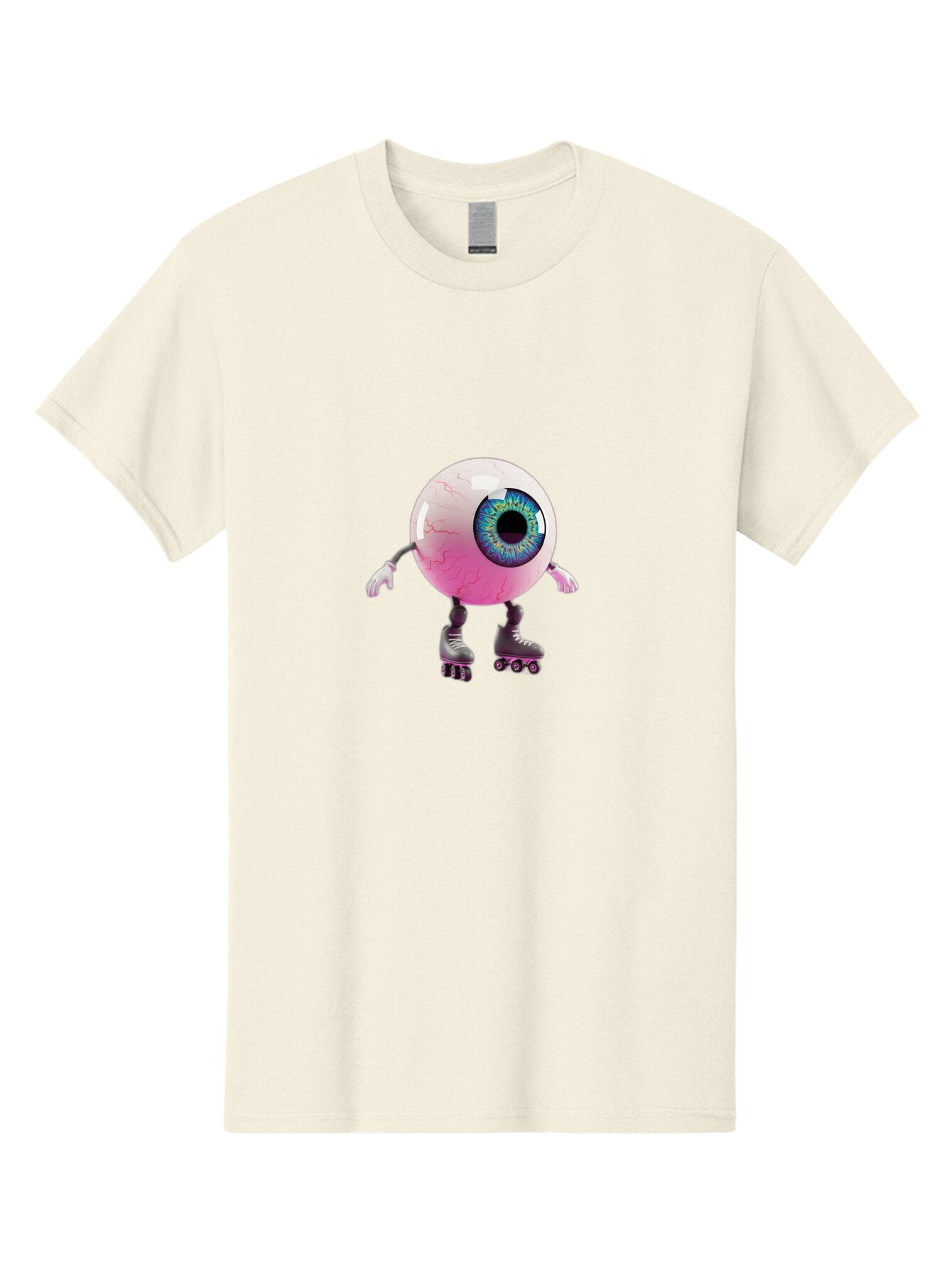 Eyeball-On-Rollerskates-4 Men'S Graphic Tee, 100% Cotton, Comfortable Casual Summer Wear, Machine Washable, Vintage Camera, Old Camera, Antique Camera, Black Camera, Classic Photography, Photography Equipment, Nostalgic Device, Film Camera, Baq797 2