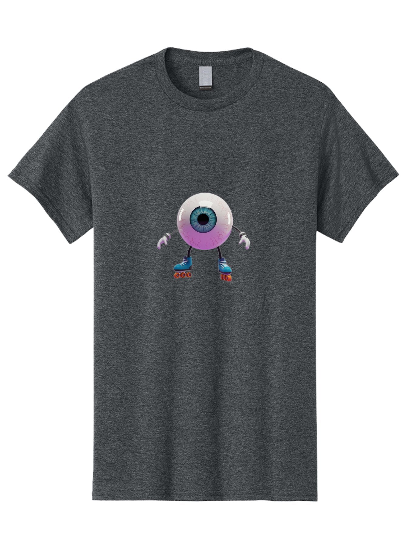 Eyeball-On-Rollerskates-5 Men'S Graphic Tee, 100% Cotton, Comfortable Casual Summer Wear, Machine Washable, Vintage Camera, Old Camera, Antique Camera, Black Camera, Classic Photography, Photography Equipment, Nostalgic Device, Film Camera, Baq798 13