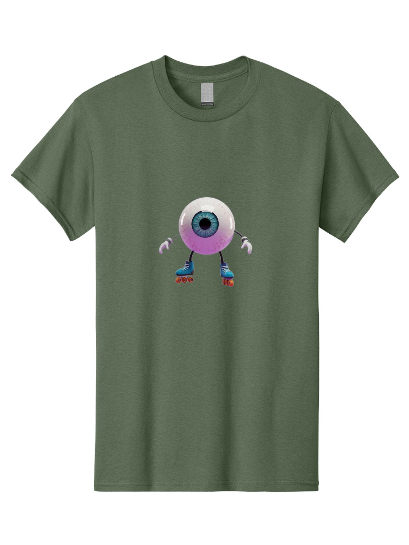 Eyeball-On-Rollerskates-5 Men'S Graphic Tee, 100% Cotton, Comfortable Casual Summer Wear, Machine Washable, Vintage Camera, Old Camera, Antique Camera, Black Camera, Classic Photography, Photography Equipment, Nostalgic Device, Film Camera, Baq798 10