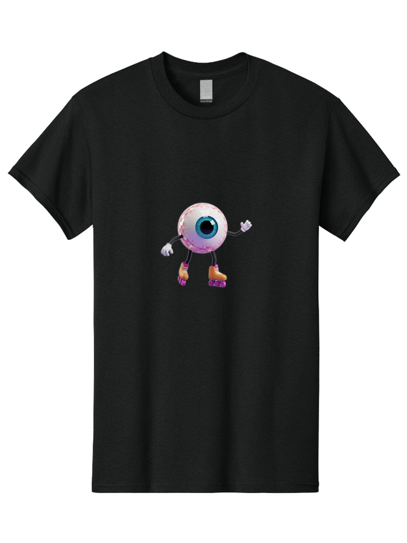 Eyeball-On-Rollerskates-6 Men'S Graphic Tee, 100% Cotton, Comfortable Casual Summer Wear, Machine Washable, Vintage Camera, Old Camera, Antique Camera, Black Camera, Classic Photography, Photography Equipment, Nostalgic Device, Film Camera, Baq799 7