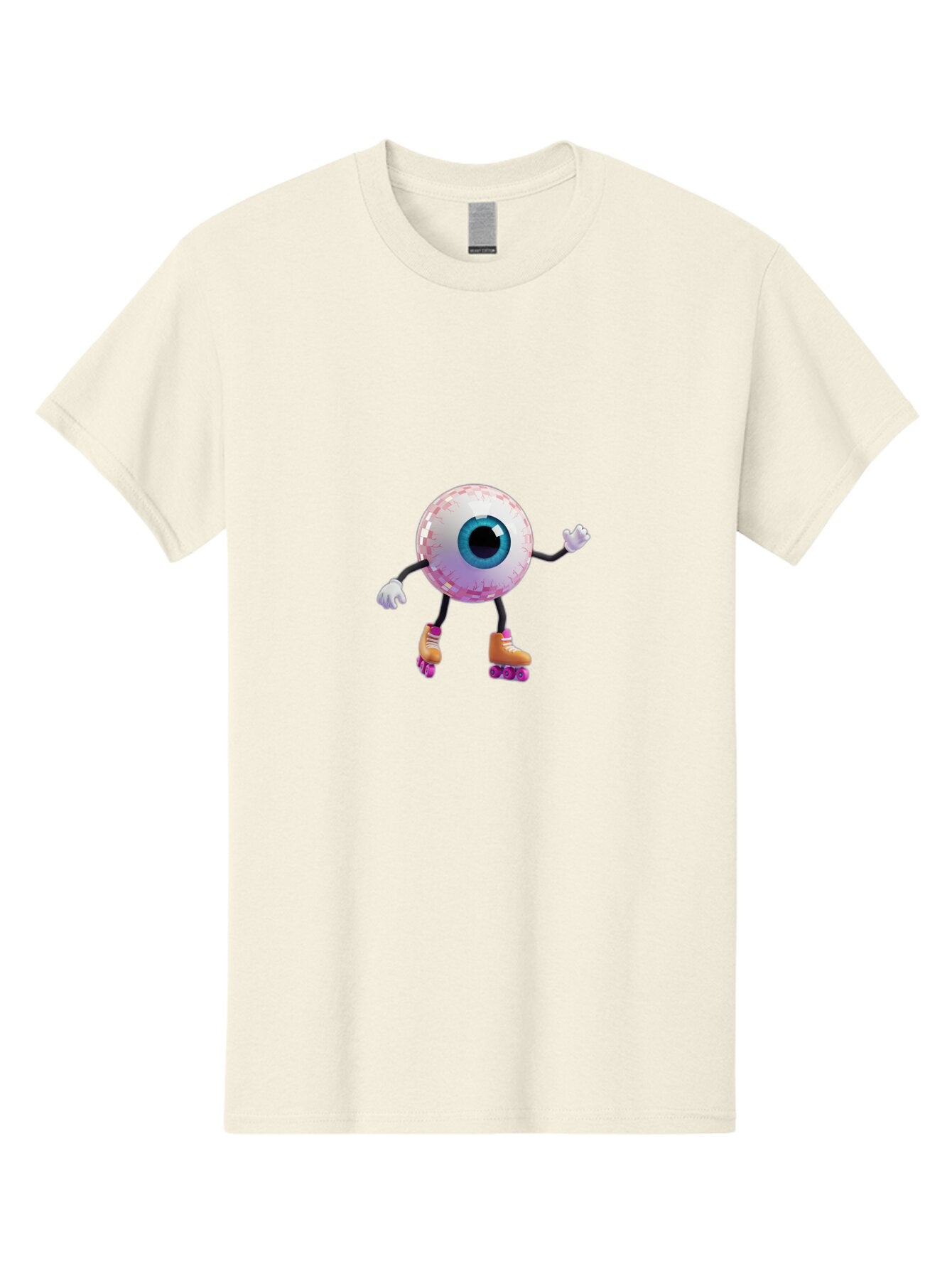 Eyeball-On-Rollerskates-6 Men'S Graphic Tee, 100% Cotton, Comfortable Casual Summer Wear, Machine Washable, Vintage Camera, Old Camera, Antique Camera, Black Camera, Classic Photography, Photography Equipment, Nostalgic Device, Film Camera, Baq799 6