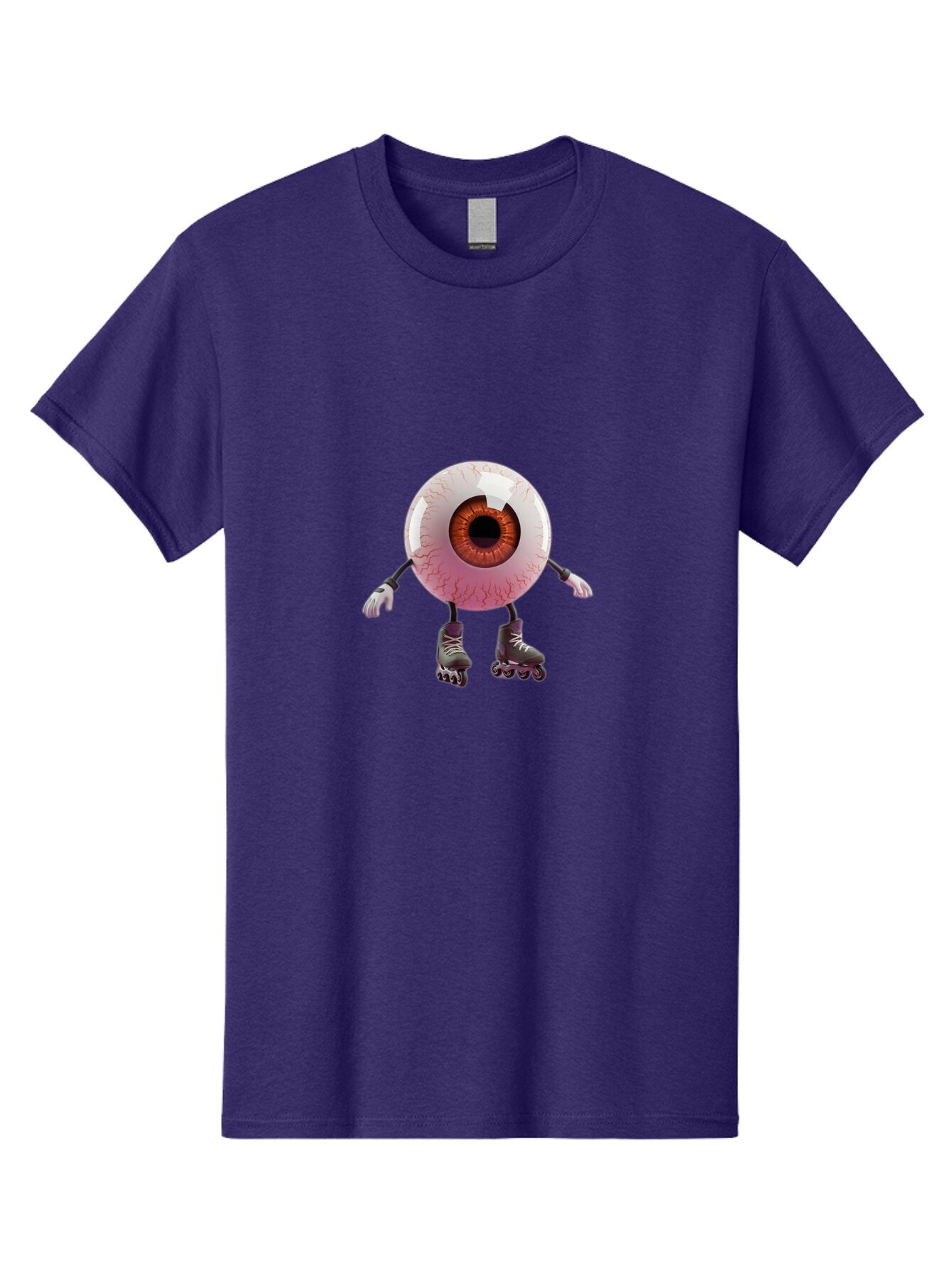Eyeball-On-Rollerskates-7 Men'S Graphic Tee, 100% Cotton, Comfortable Casual Summer Wear, Machine Washable, Vintage Camera, Old Camera, Antique Camera, Black Camera, Classic Photography, Photography Equipment, Nostalgic Device, Film Camera, Baq800 11