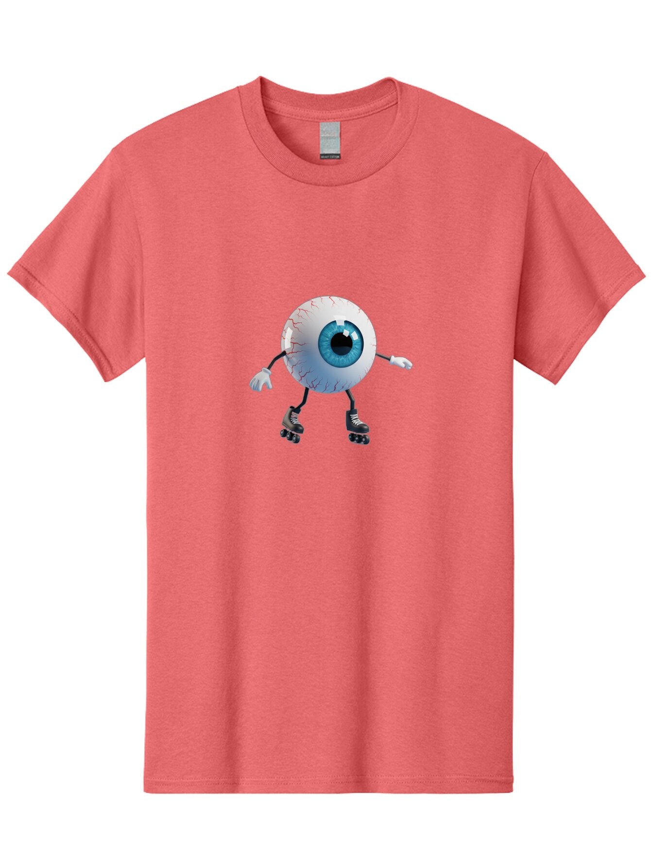 Eyeball-On-Rollerskates-8 Men'S Graphic Tee, 100% Cotton, Comfortable Casual Summer Wear, Machine Washable, Vintage Camera, Old Camera, Antique Camera, Black Camera, Classic Photography, Photography Equipment, Nostalgic Device, Film Camera, Baq801 9