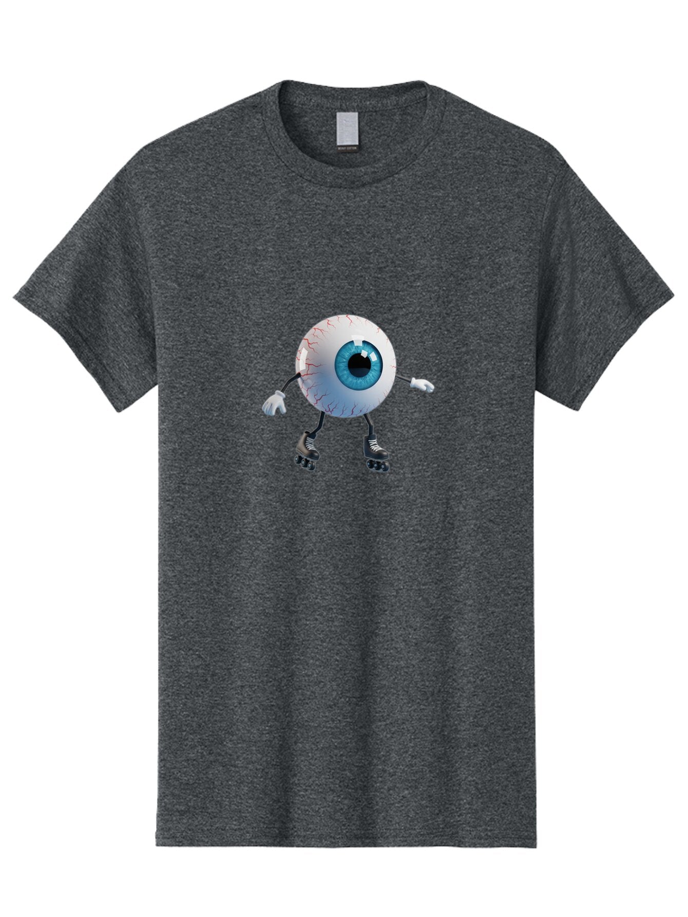 Eyeball-On-Rollerskates-8 Men'S Graphic Tee, 100% Cotton, Comfortable Casual Summer Wear, Machine Washable, Vintage Camera, Old Camera, Antique Camera, Black Camera, Classic Photography, Photography Equipment, Nostalgic Device, Film Camera, Baq801 10