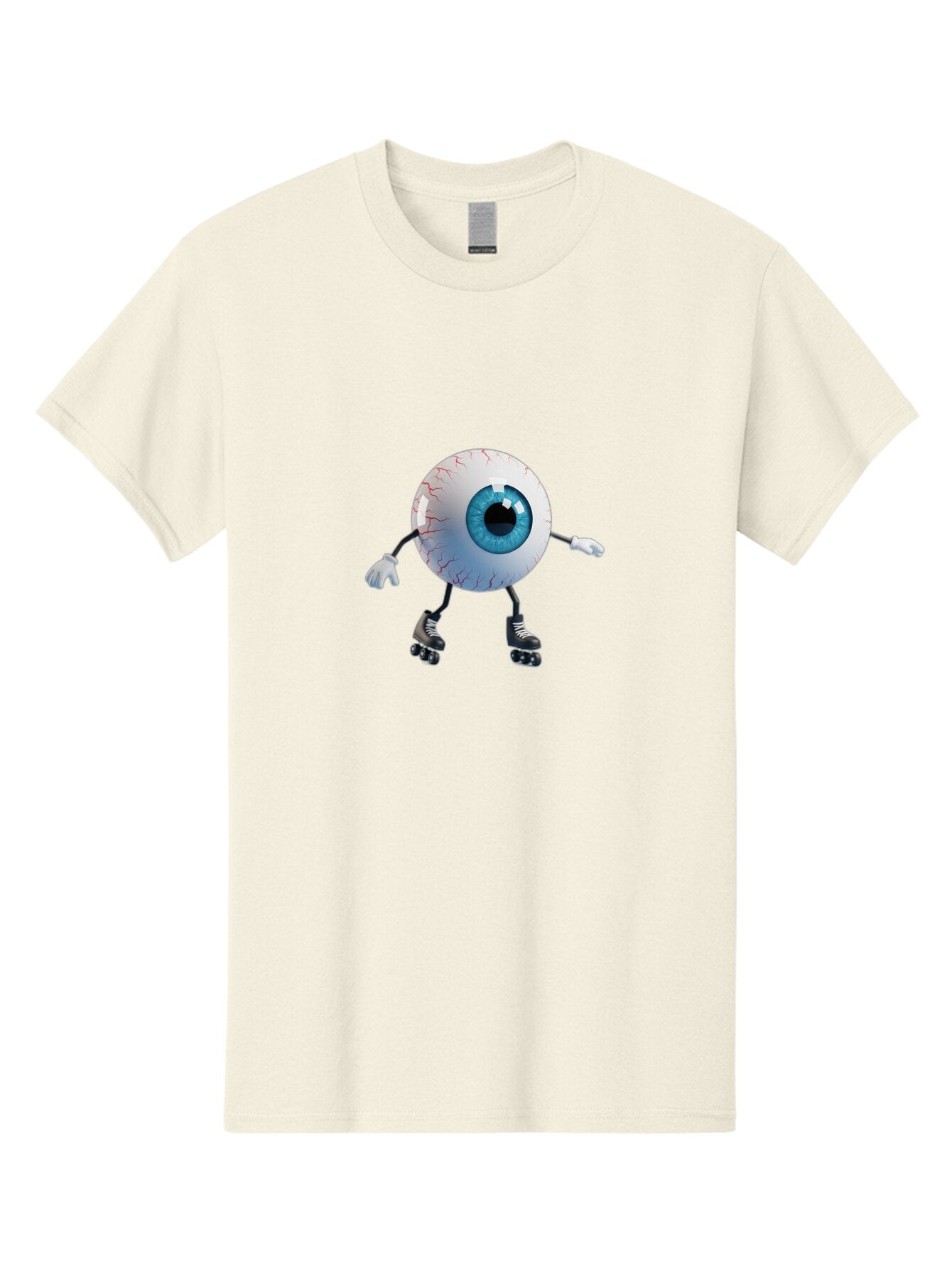 Eyeball-On-Rollerskates-8 Men'S Graphic Tee, 100% Cotton, Comfortable Casual Summer Wear, Machine Washable, Vintage Camera, Old Camera, Antique Camera, Black Camera, Classic Photography, Photography Equipment, Nostalgic Device, Film Camera, Baq801 6